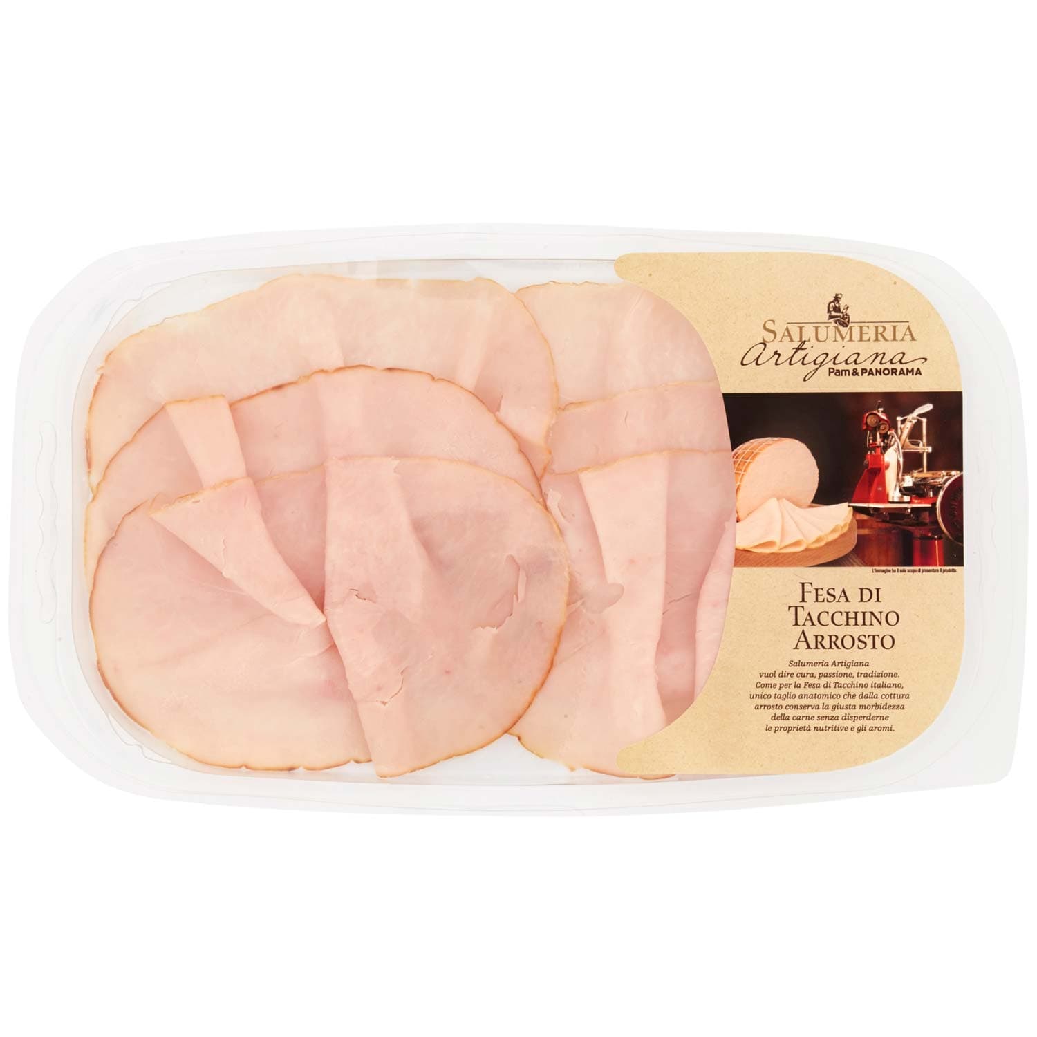 Salumeria Artigiana Fesa di Tacchino Arrosto 100 g – immagine 3