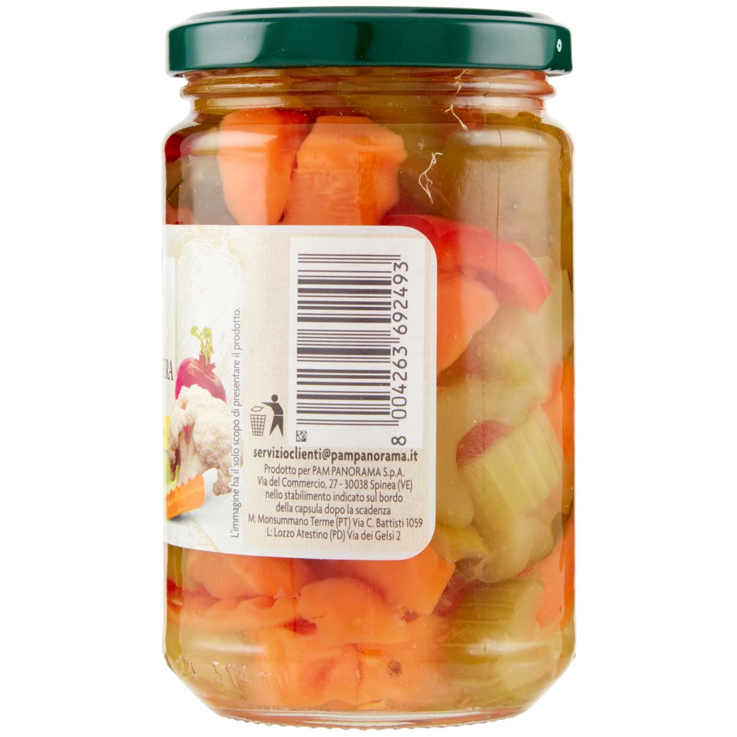 PAM Qualità per te Giardiniera in aceto di vino 300 g – immagine 6