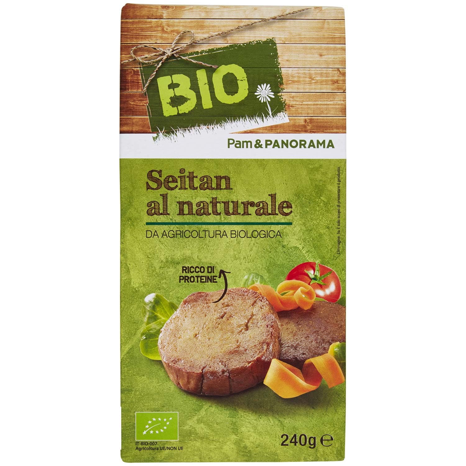 BIO Seitan al naturale 240g (120g x 2) – immagine 3