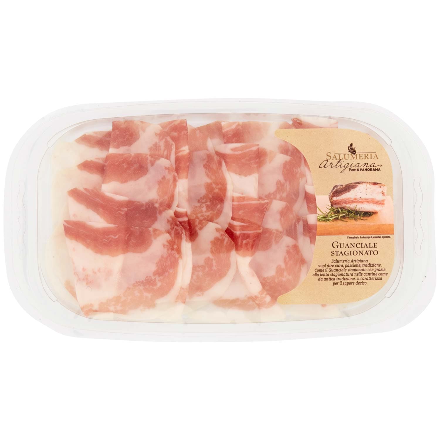 Salumeria Artigiana Guanciale Stagionato 80 g – immagine 3