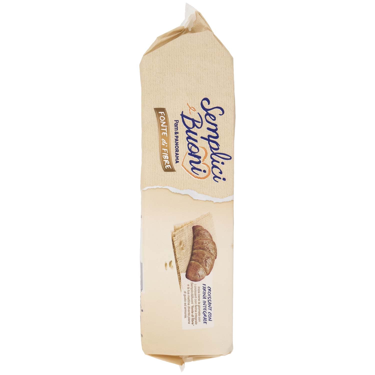 SEMPLICI E BUONI Fonte di Fibre Croissant con farina integrale 240g (40g x 6) – immagine 4