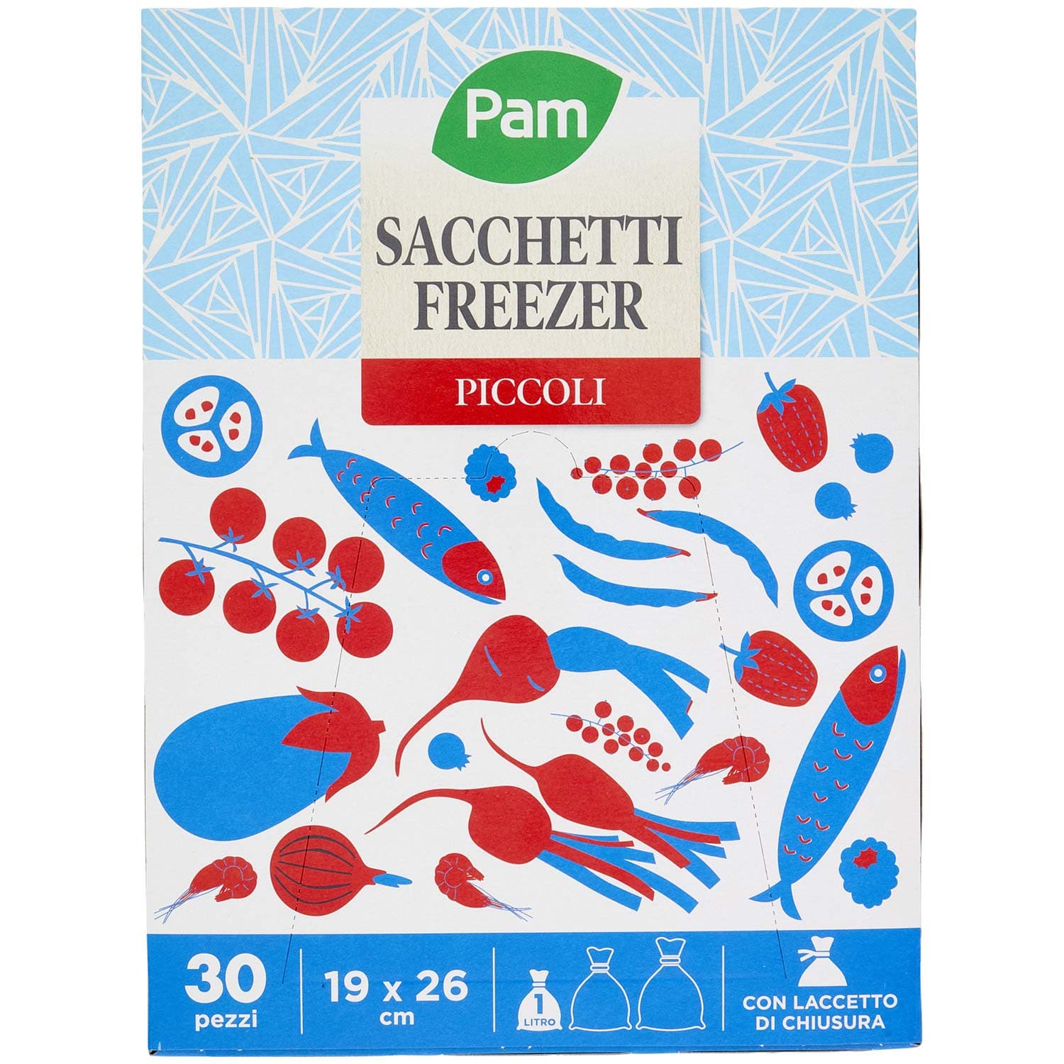 PAM PANORAMA Sacchetti Freezer 19x26 cm 30 pz – immagine 3