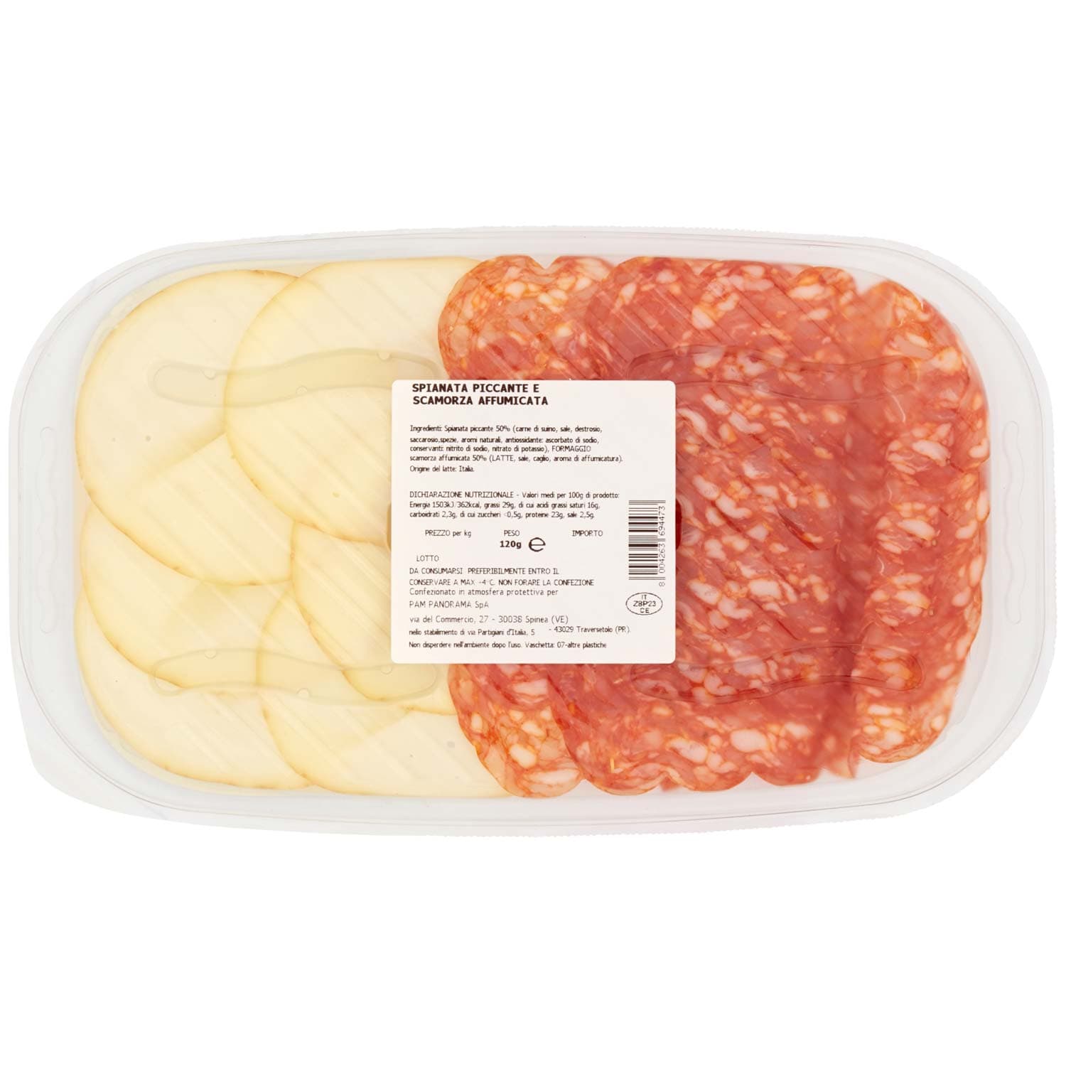 Salumeria Artigiana Spianata Piccante e Scamorza 120 g – immagine 5