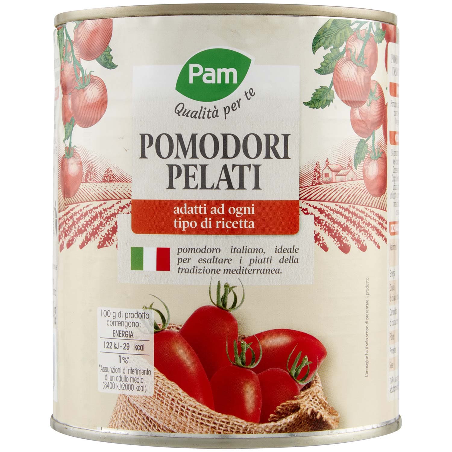 PAM PANORAMA Pomodori Pelati Interi 800 g – immagine 5