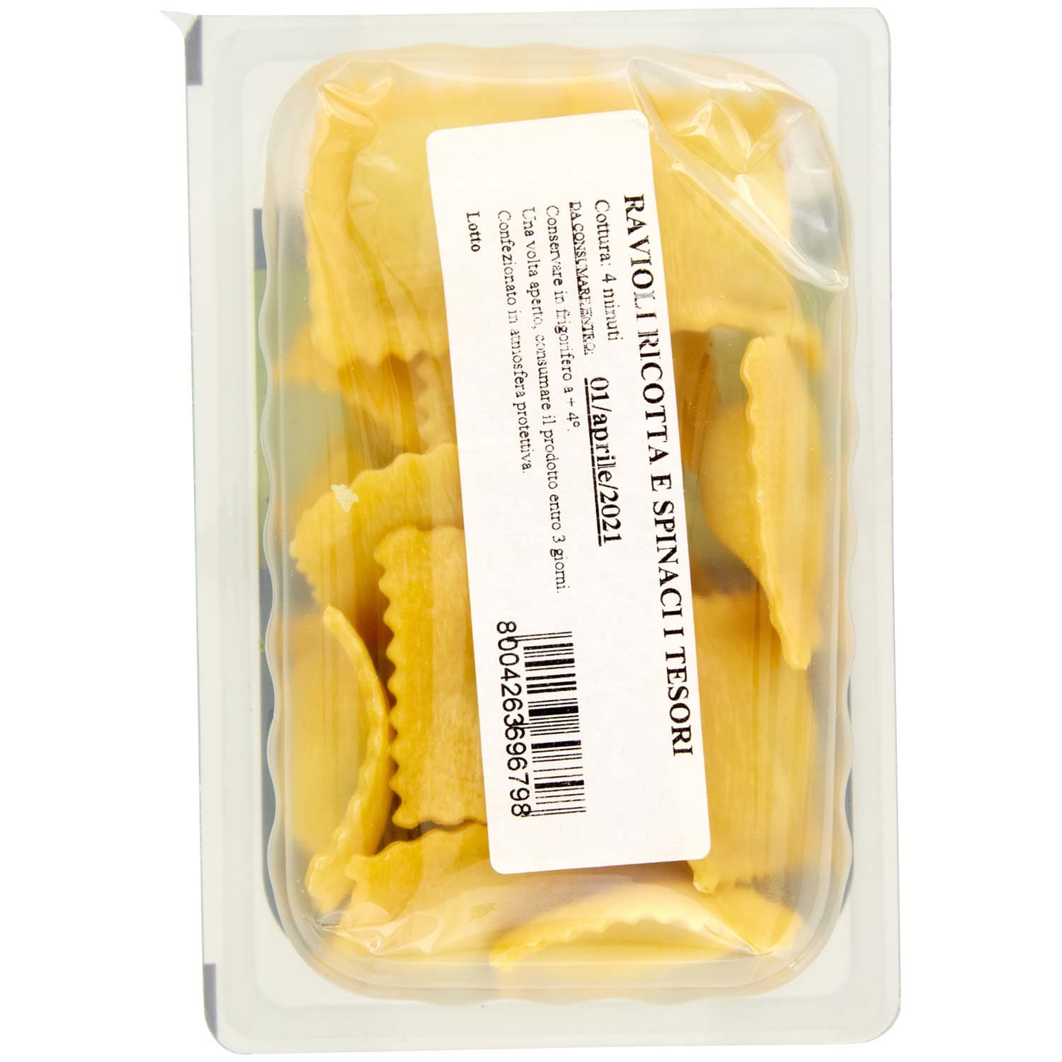 I TESORI Ravioli Ricotta e Spinaci 125 g – immagine 5