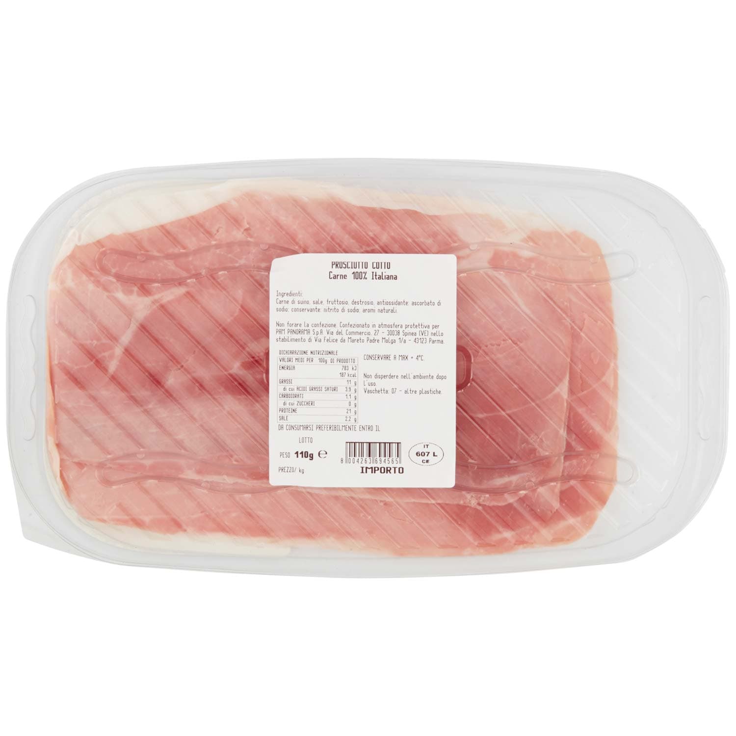 Salumeria Artigiana Prosciutto Cotto San Giovanni 110 g – immagine 5