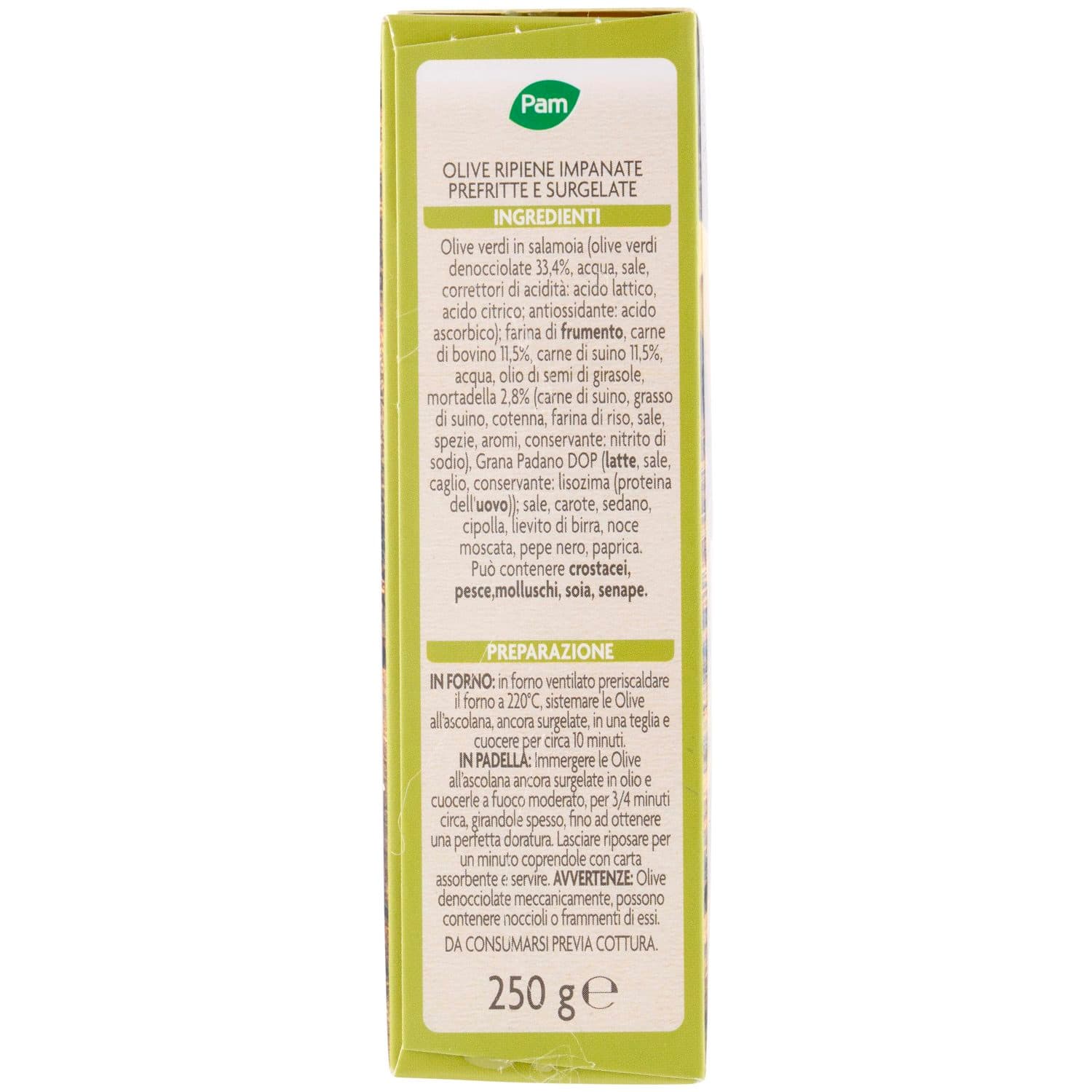 PAM PANORAMA Olive all'Ascolana surgelate 250 g – immagine 4