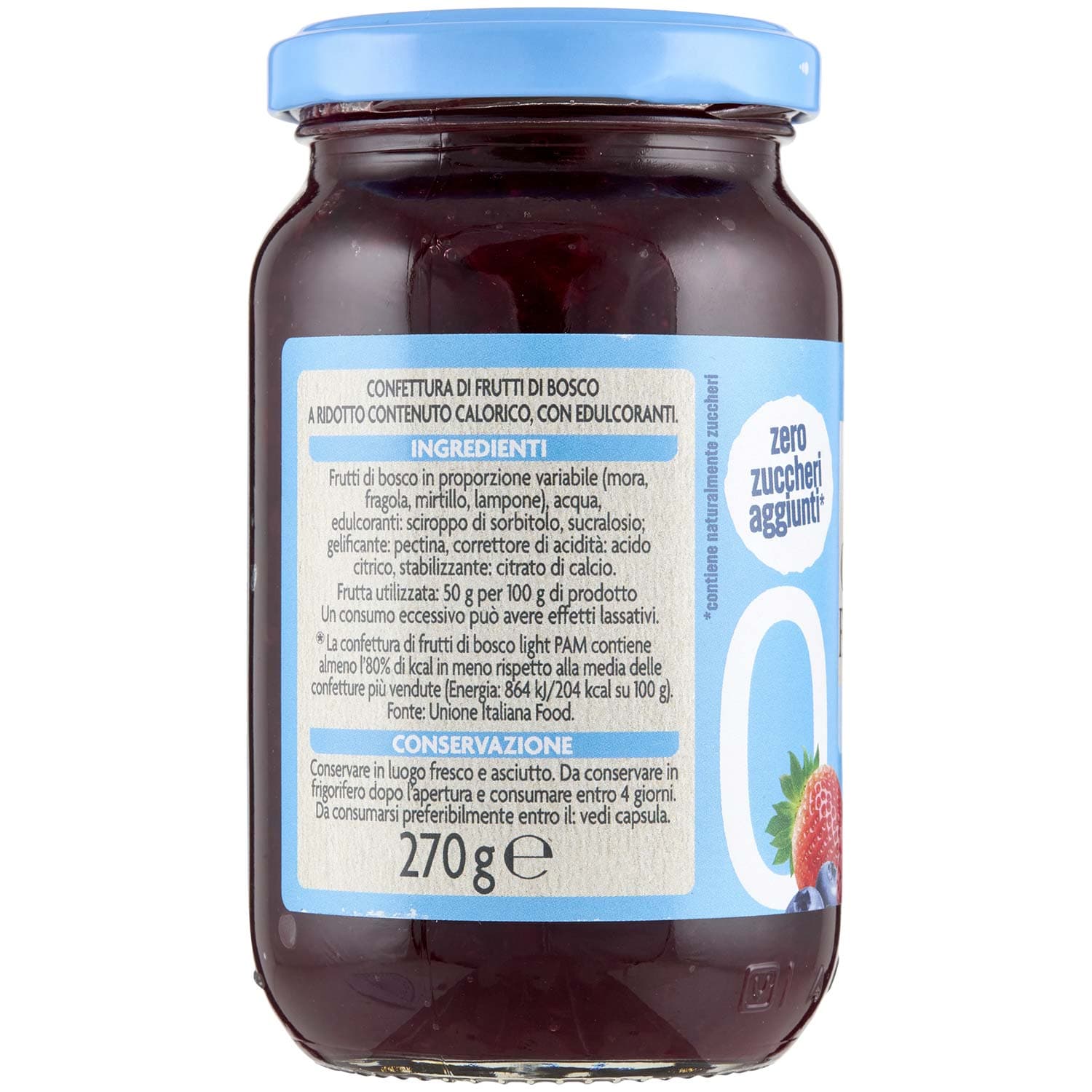 PAM Confettura Frutti di Bosco Light* 270 g – immagine 4