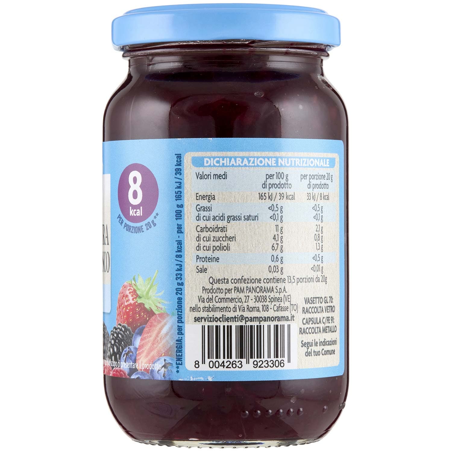 PAM Confettura Frutti di Bosco Light* 270 g – immagine 6