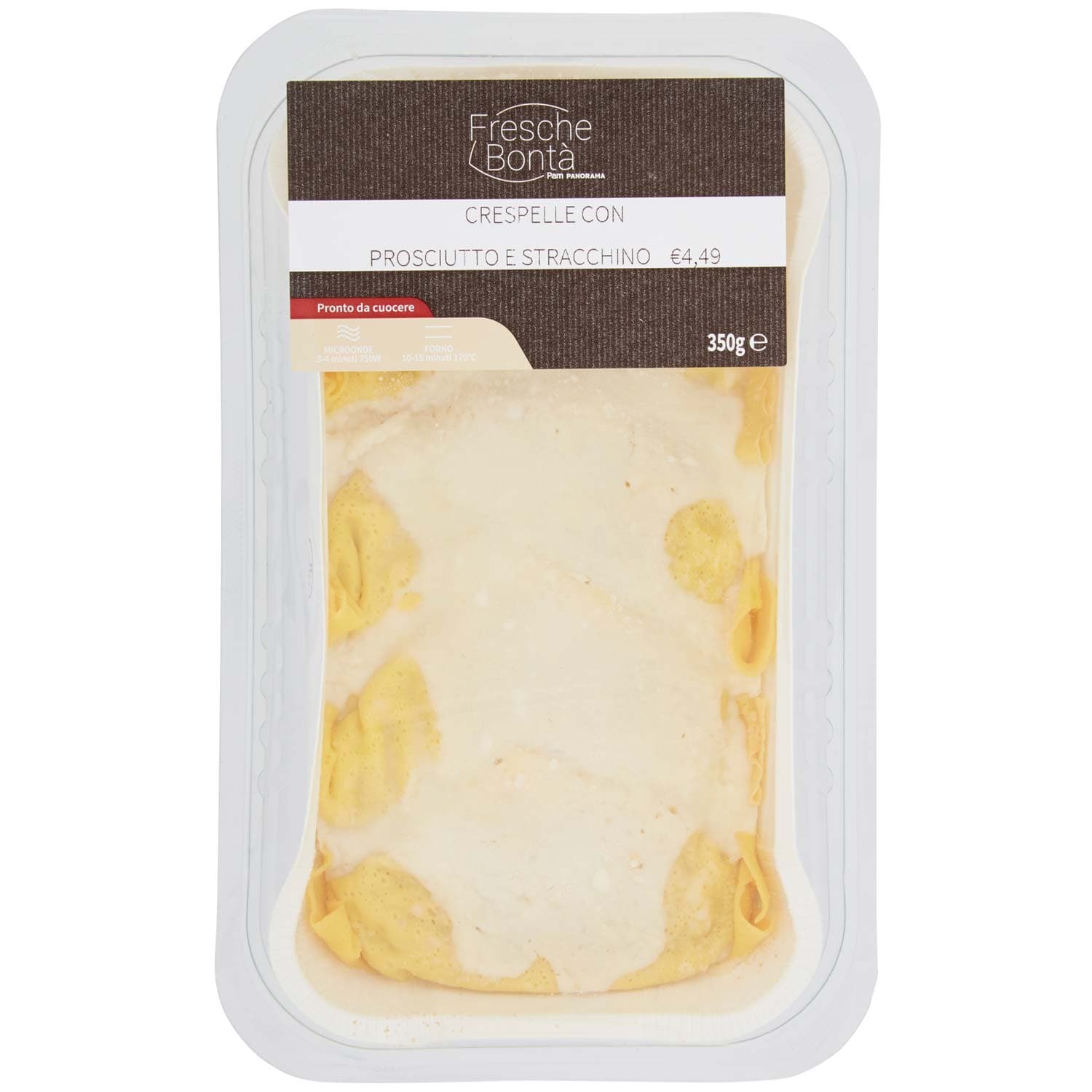FRESCHE BONTA' Crespelle Prosciutto Cotto e Stracchino 350 g – immagine 3