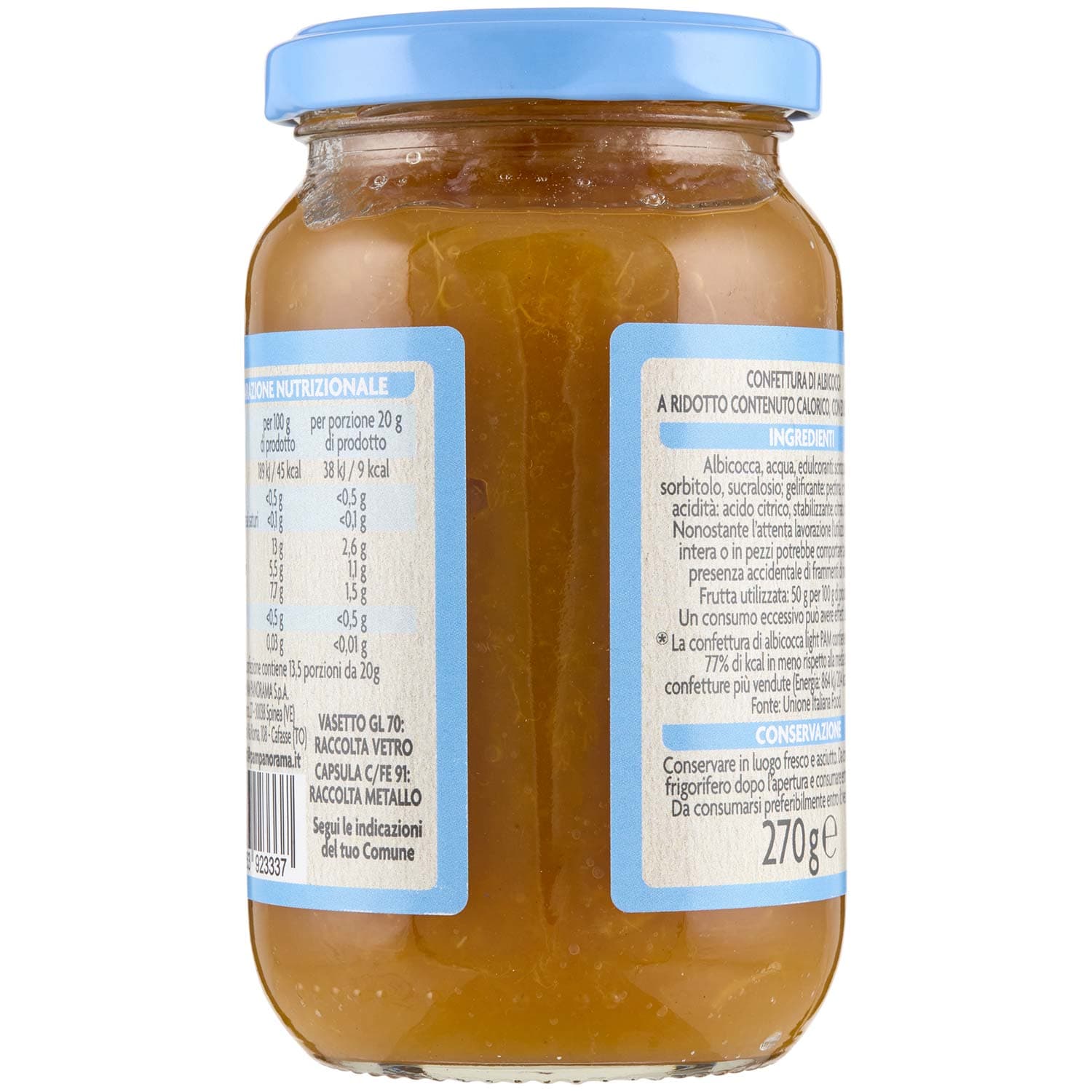 PAM Confettura Albicocca Light* 270 g – immagine 5