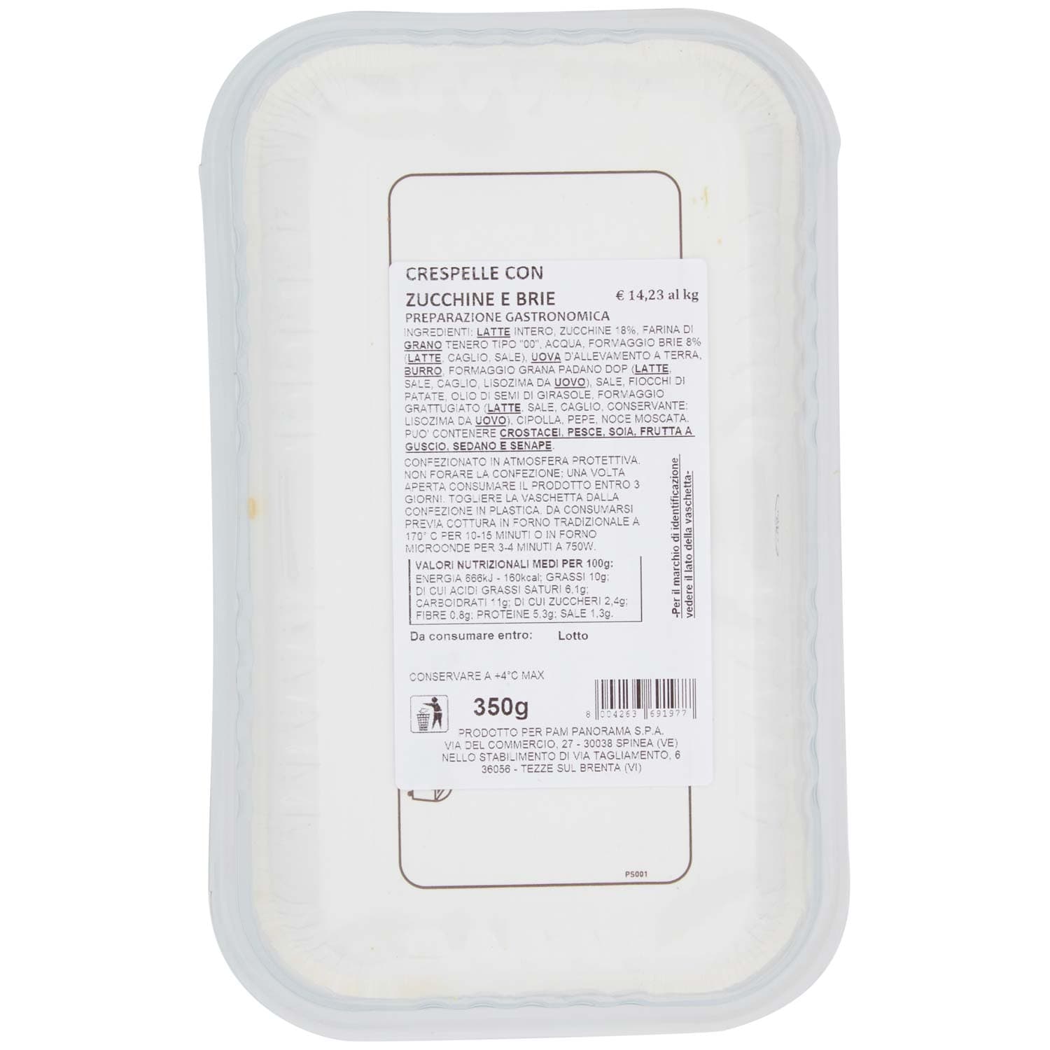 FRESCHE BONTA' Crespelle con Zucchine e Brie 350 g – immagine 5