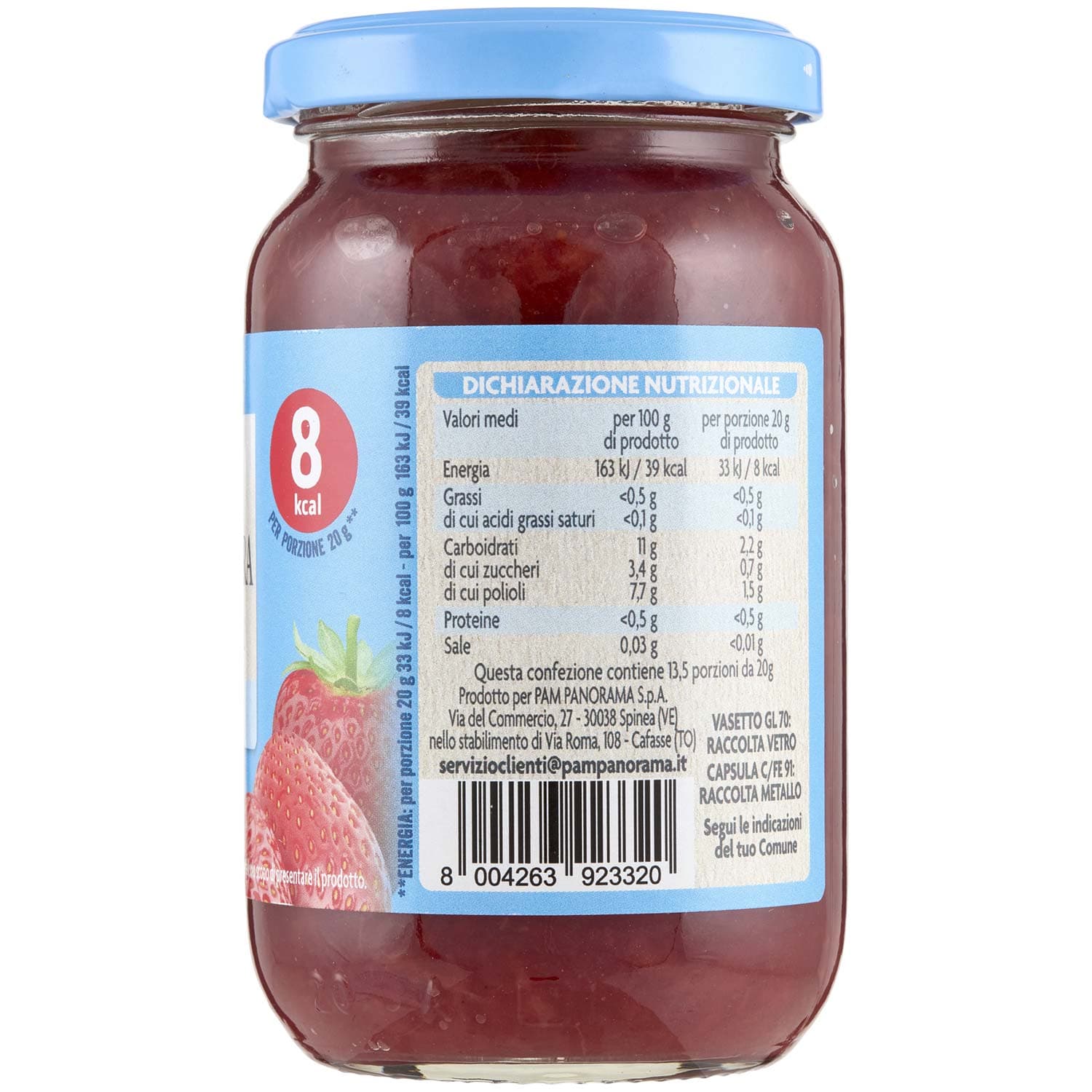 PAM Confettura Fragola Light* 270 g – immagine 6
