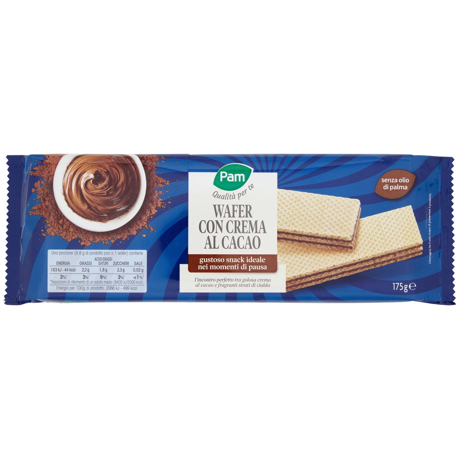 PAM PANORAMA Wafer con crema al cacao 175 g – immagine 3