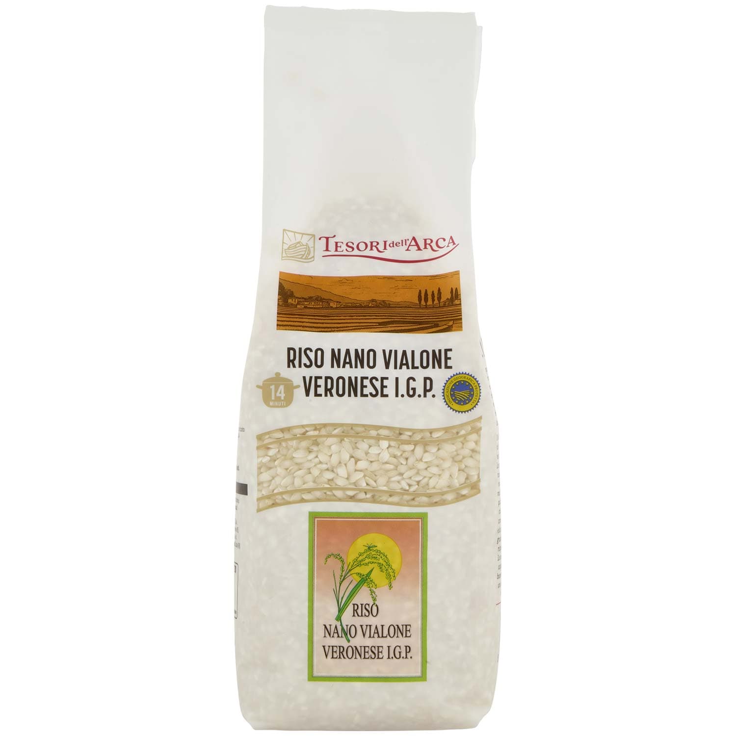 TESORI DELL'ARCA Riso Nano Vialone Veronese I.G.P. 1000 g – immagine 3