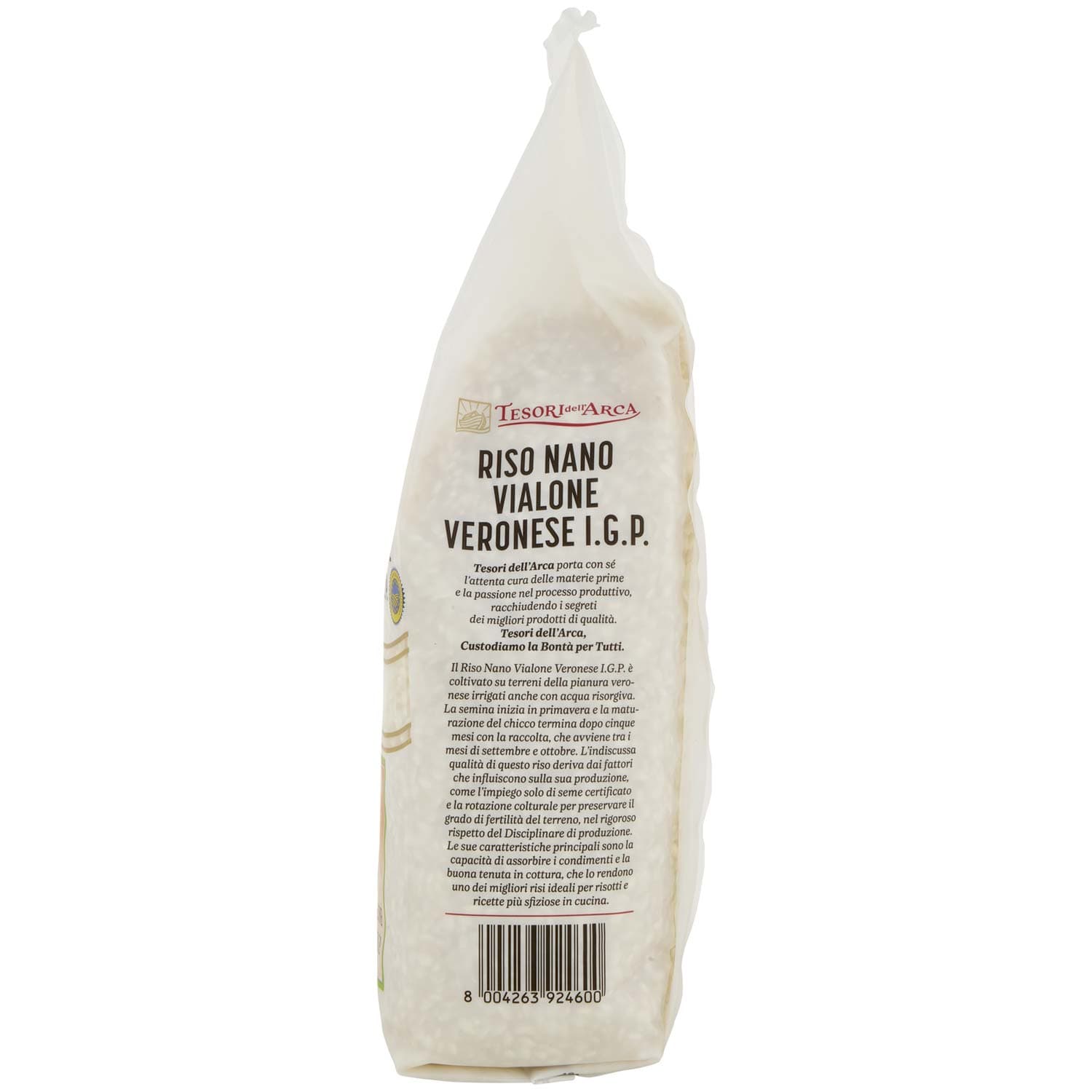TESORI DELL'ARCA Riso Nano Vialone Veronese I.G.P. 1000 g – immagine 6