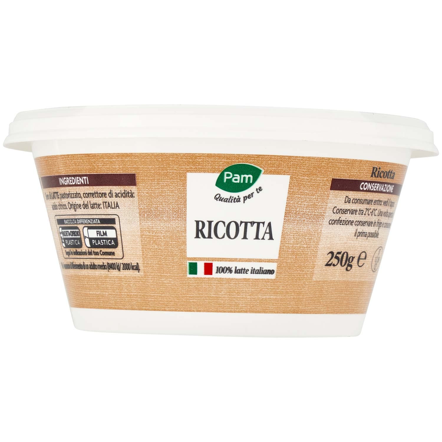 PAM Qualità per te Ricotta 250 g – immagine 8