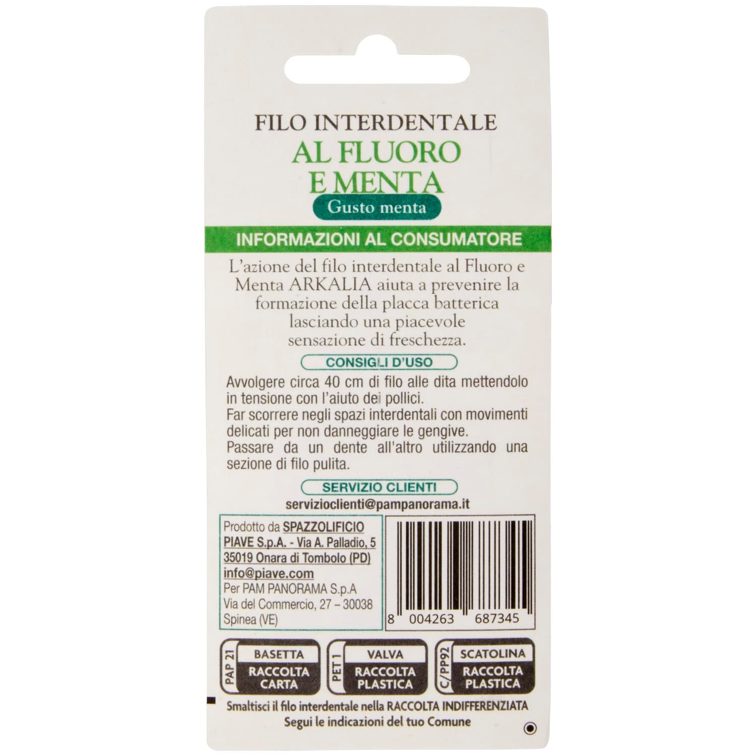 Dentonet Pharma+ Filo Interdentale Fluoro e Menta 50 m. – immagine 5