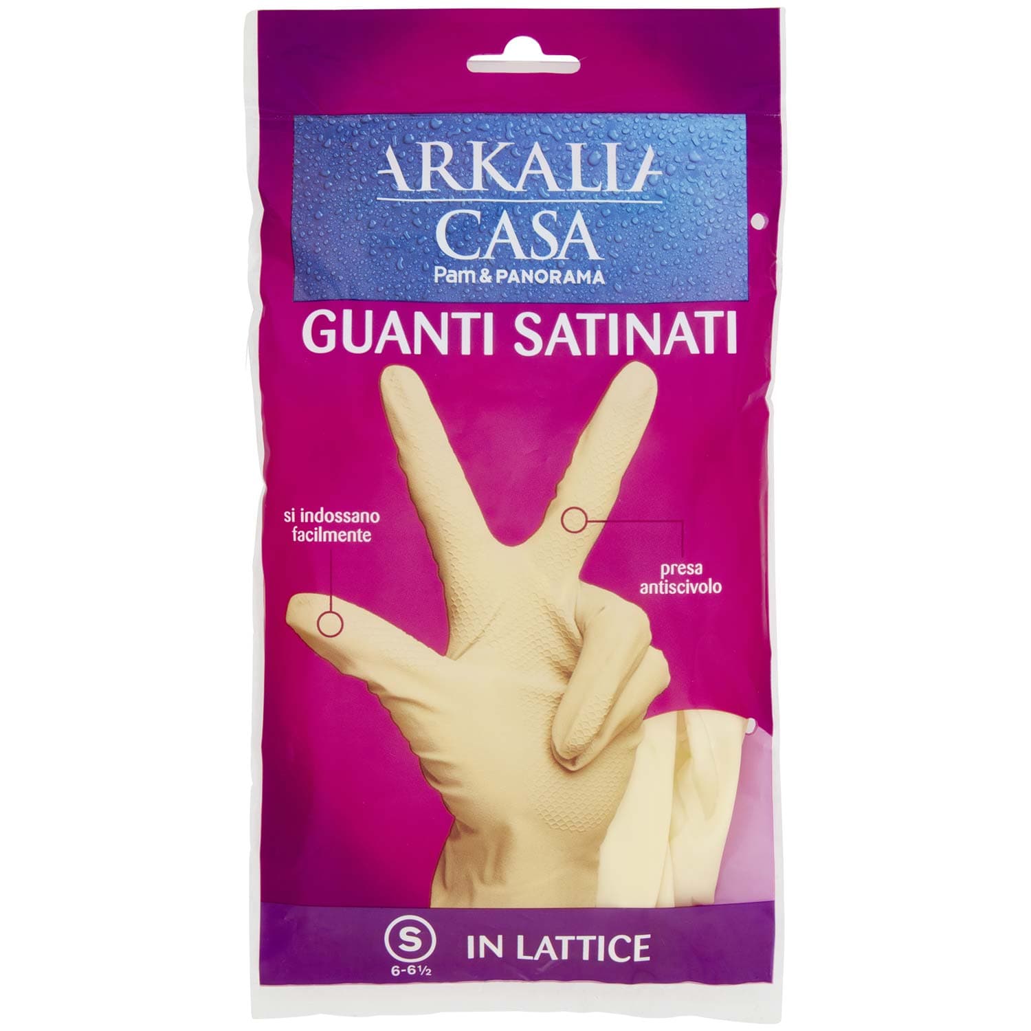 ARKALIA CASA Guanti Satinati in Lattice S - 6-6Ω 1 Paio – immagine 3