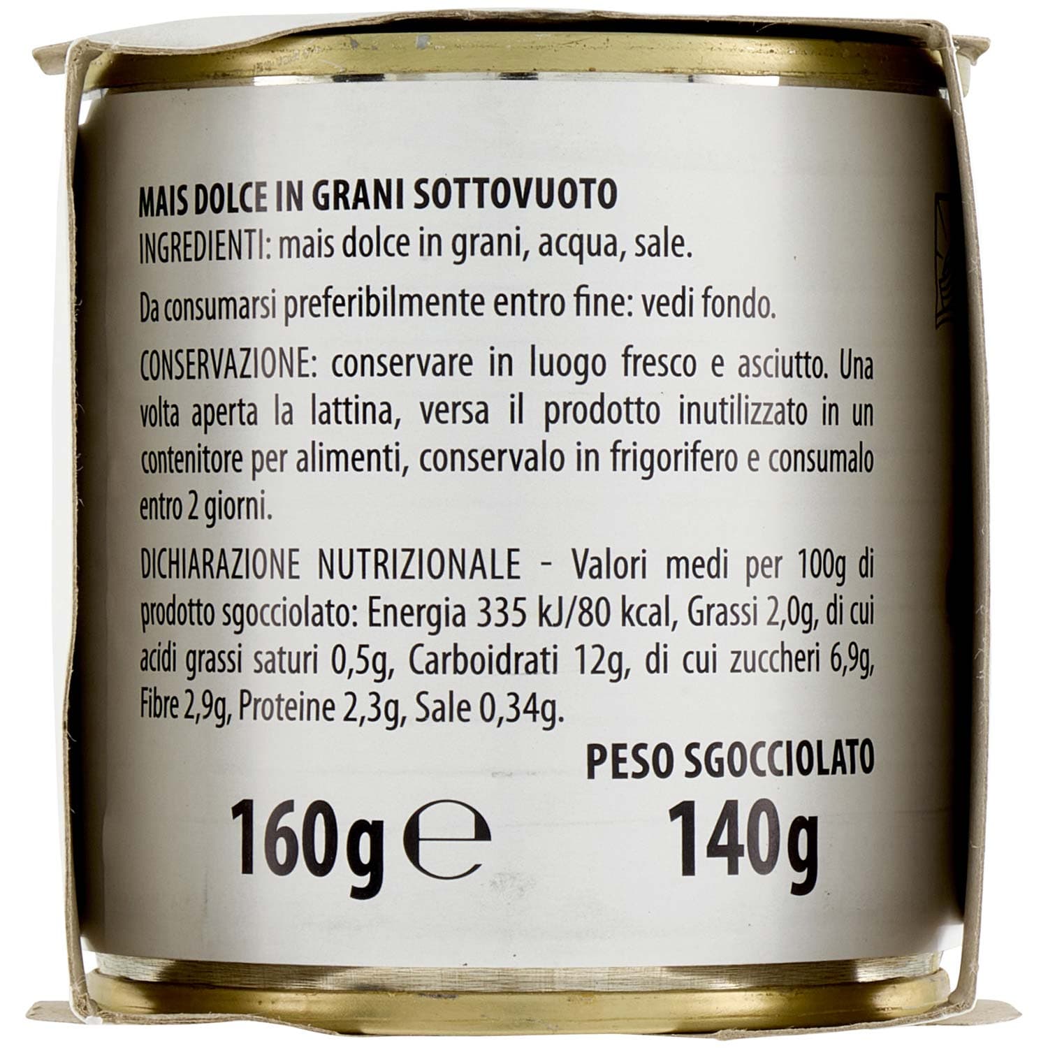 TESORI DELL'ARCA Mais Dolce 3 x 160 g – immagine 4