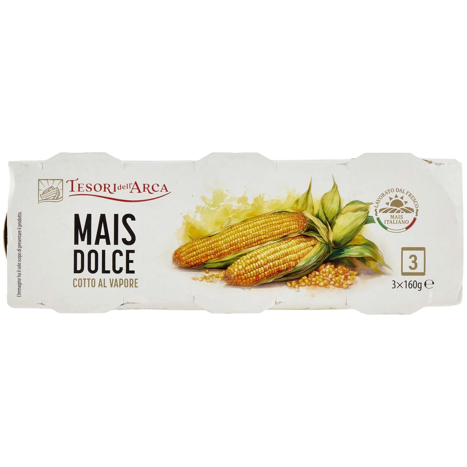 TESORI DELL'ARCA Mais Dolce 3 x 160 g – immagine 7