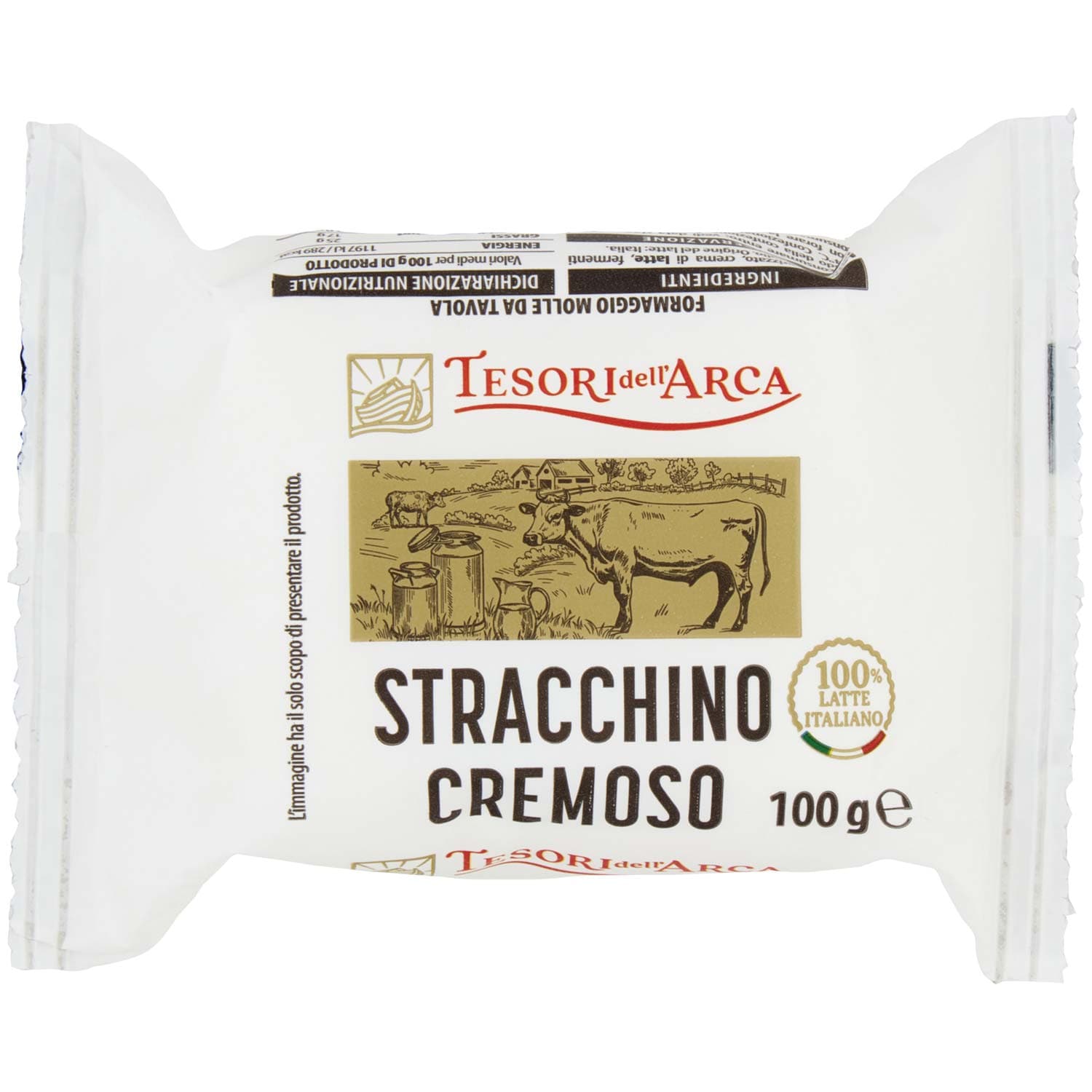 TESORI DELL'ARCA Stracchino Cremoso 100 g – immagine 3