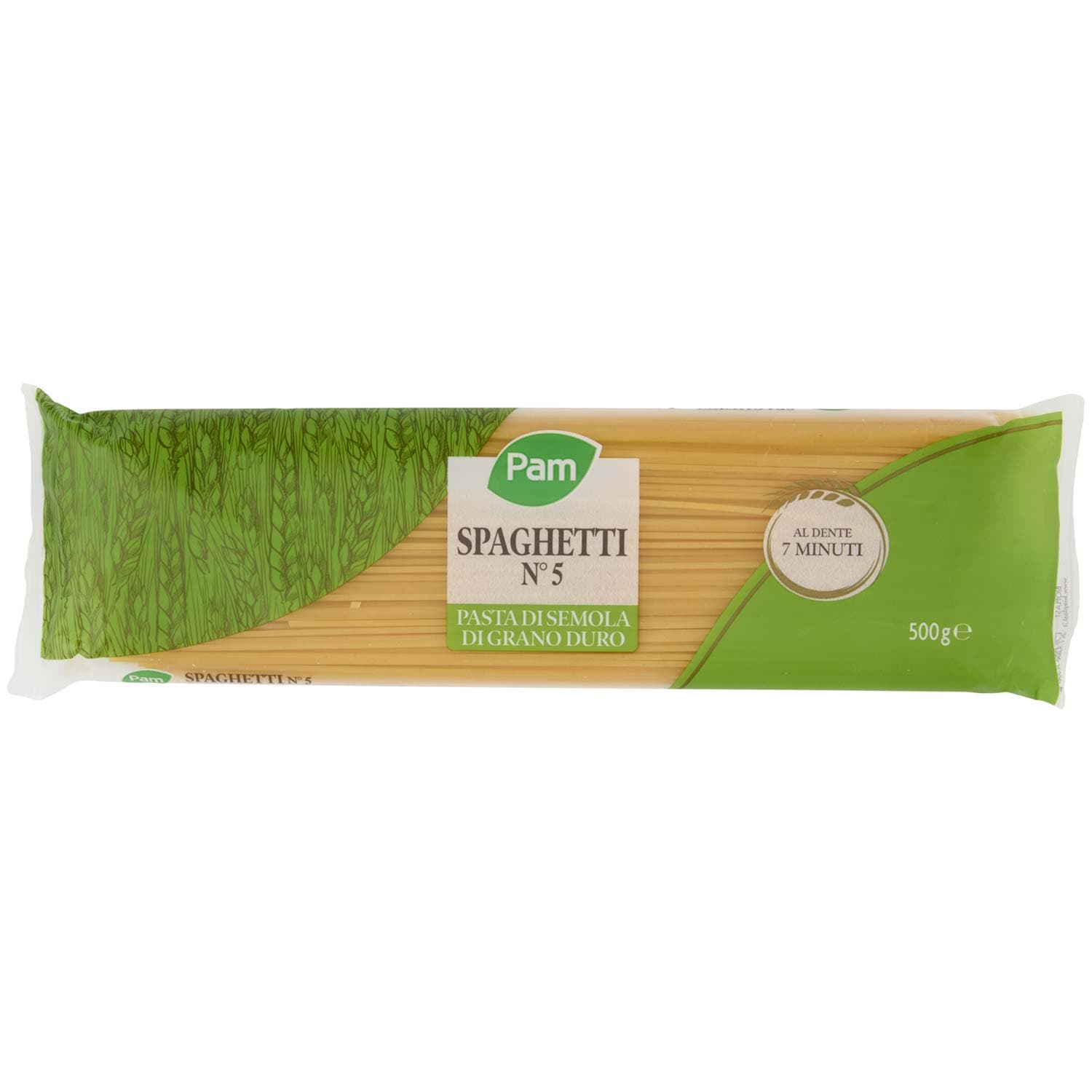 PAM Spaghetti N° 5 Pasta di Semola di Grano Duro 500 g – immagine 3