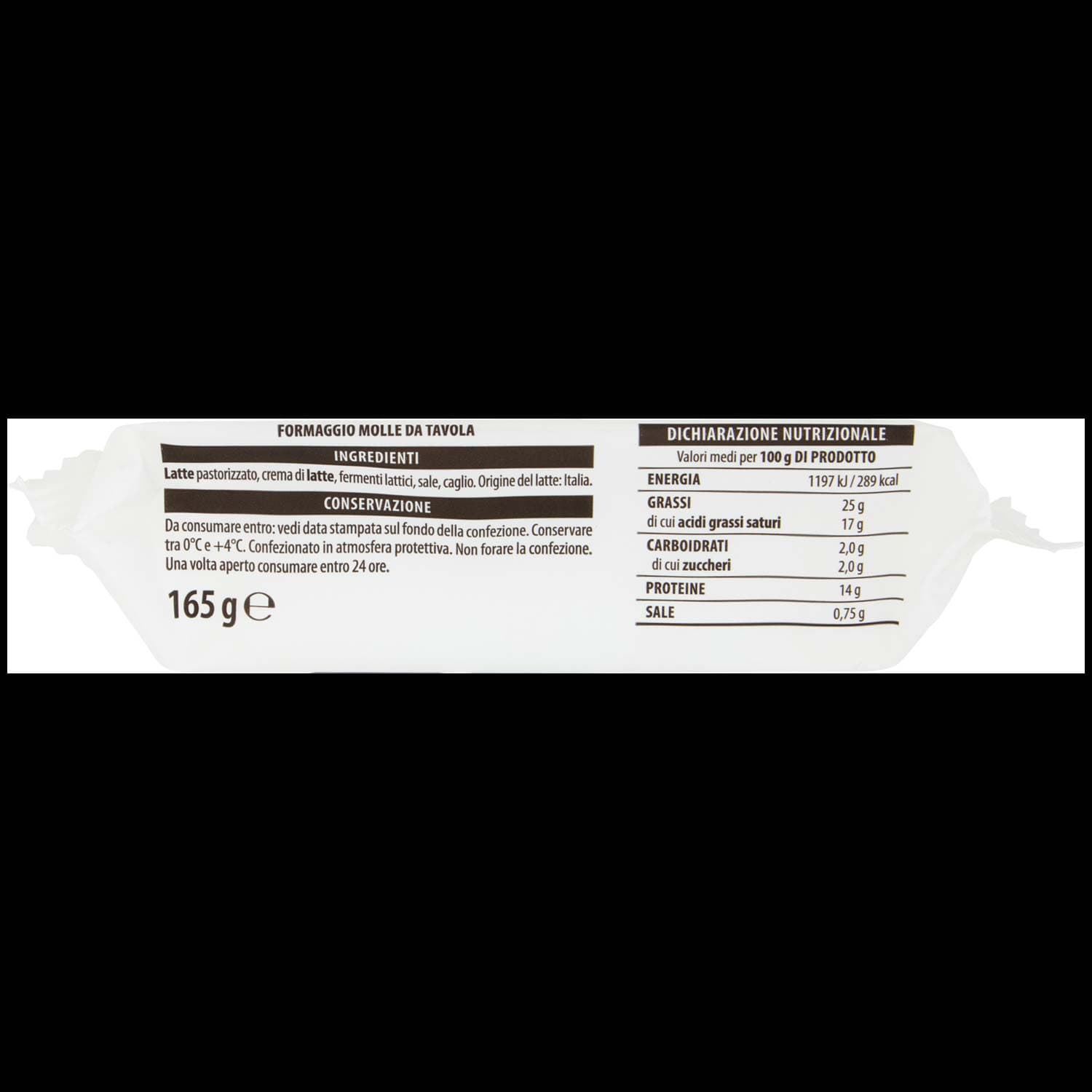 TESORI DELL'ARCA Stracchino Cremoso 165 g – immagine 7