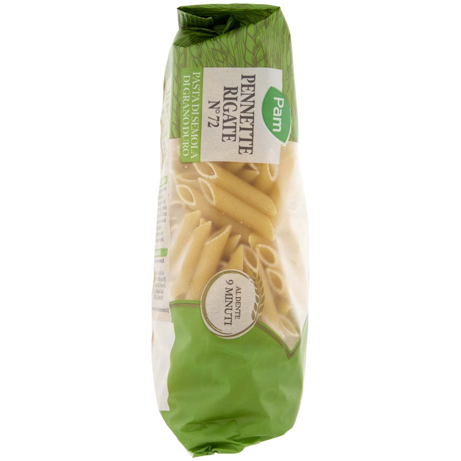 PAM Pennette Rigate N° 72 Pasta di Semola di Grano Duro 500 g – immagine 4