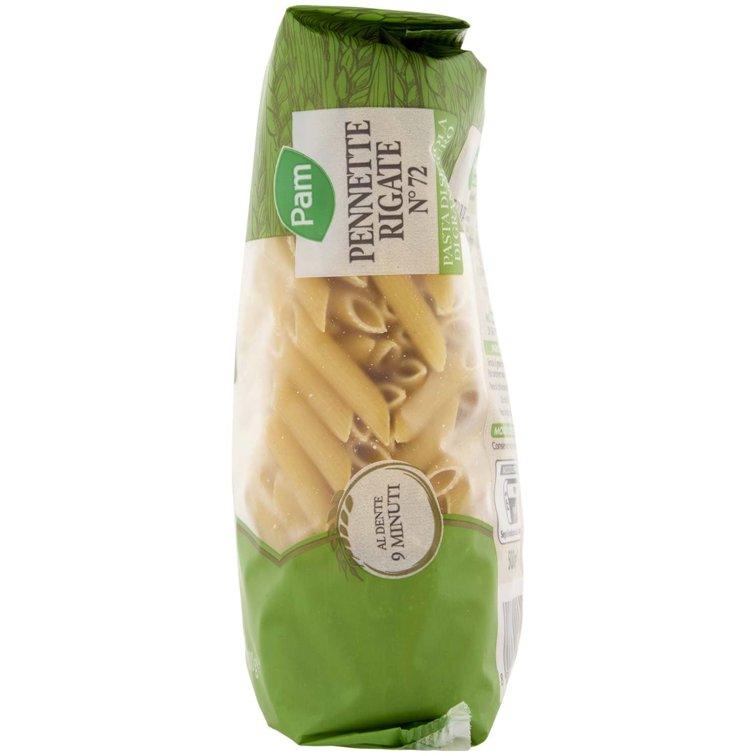 PAM Pennette Rigate N° 72 Pasta di Semola di Grano Duro 500 g – immagine 6