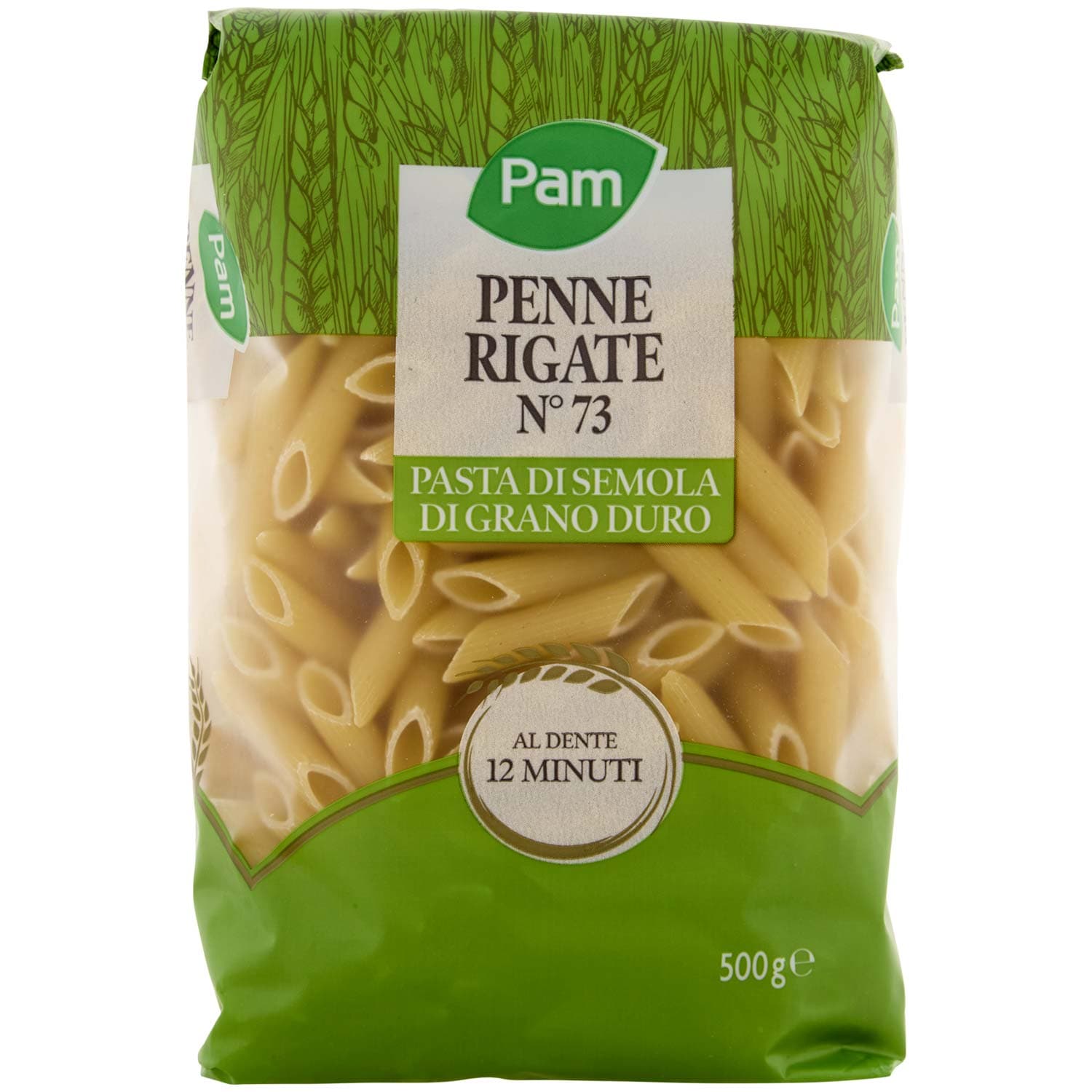 PAM Penne Rigate N° 73 Pasta di Semola di Grano Duro 500 g – immagine 3