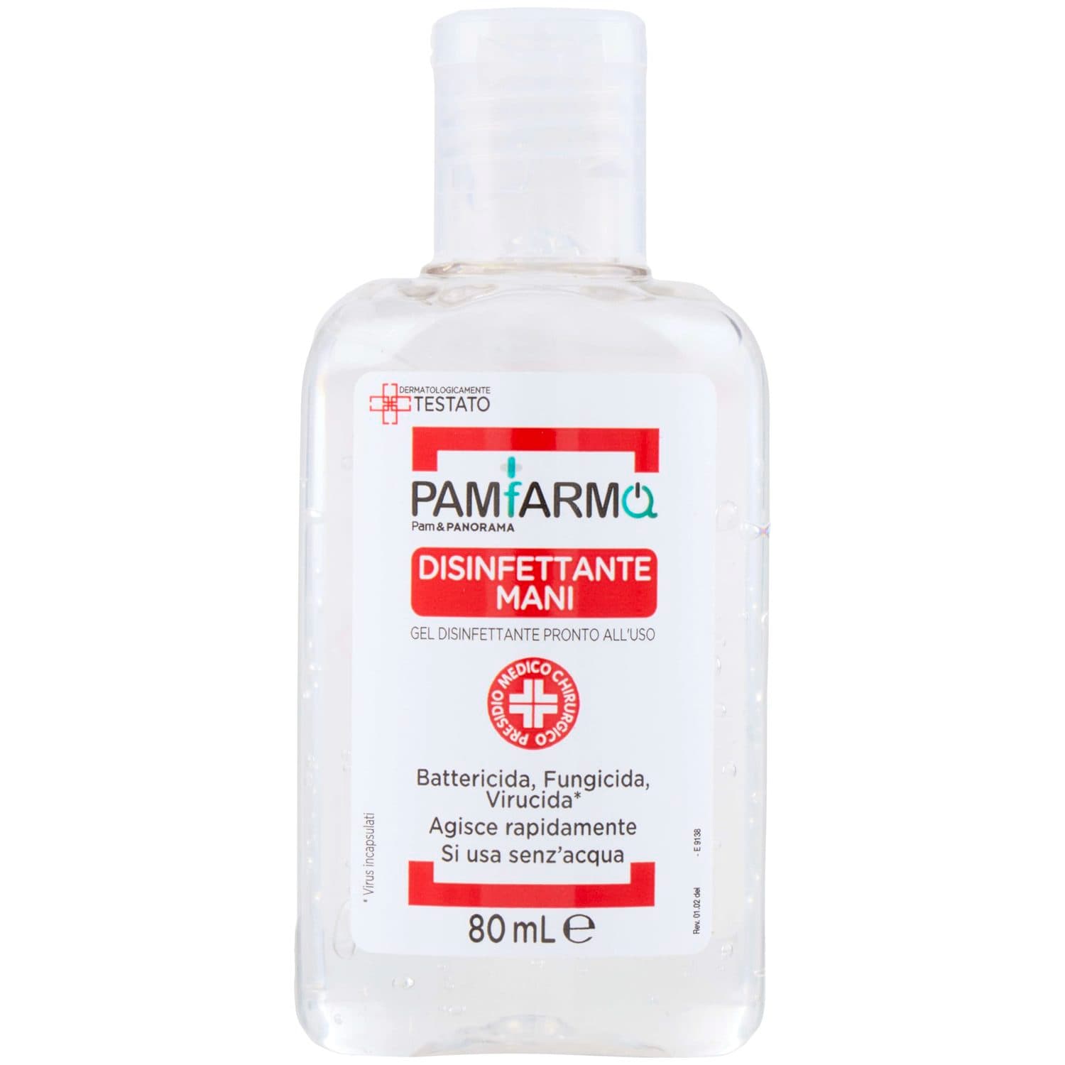 PAMFARMA Disinfettante Mani 80 mL – immagine 3