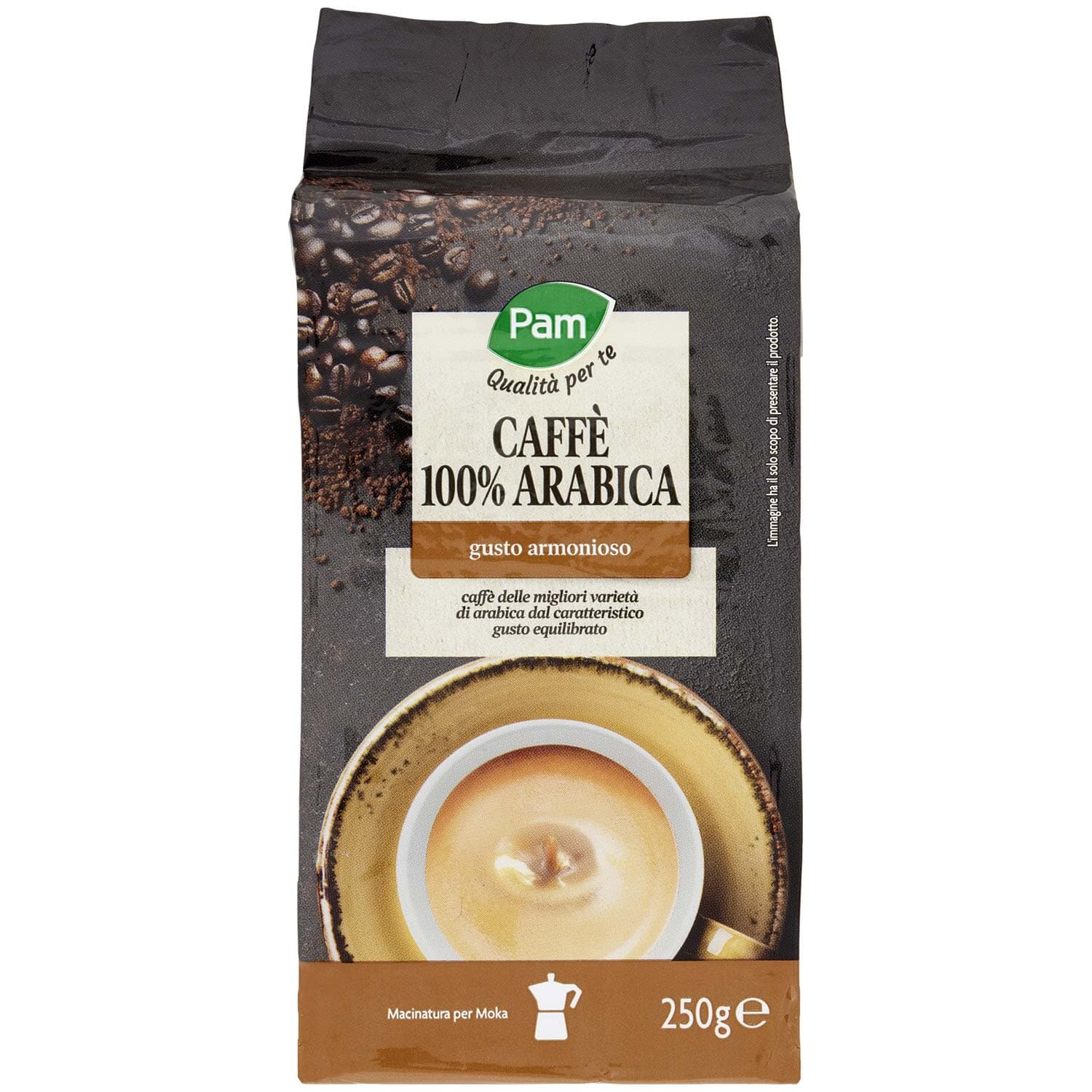 PAM Qualità per te Caffè 100% arabica 250 g – immagine 3