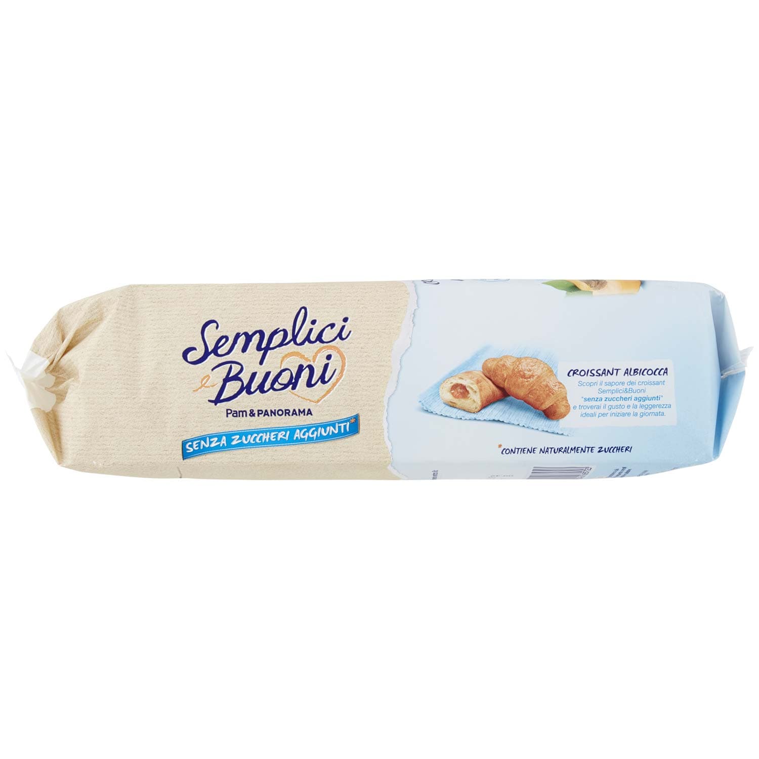 SEMPLICI E BUONI Senza zuccheri aggiunti Croissant all'Albicocca 300g (50gx6) – immagine 4