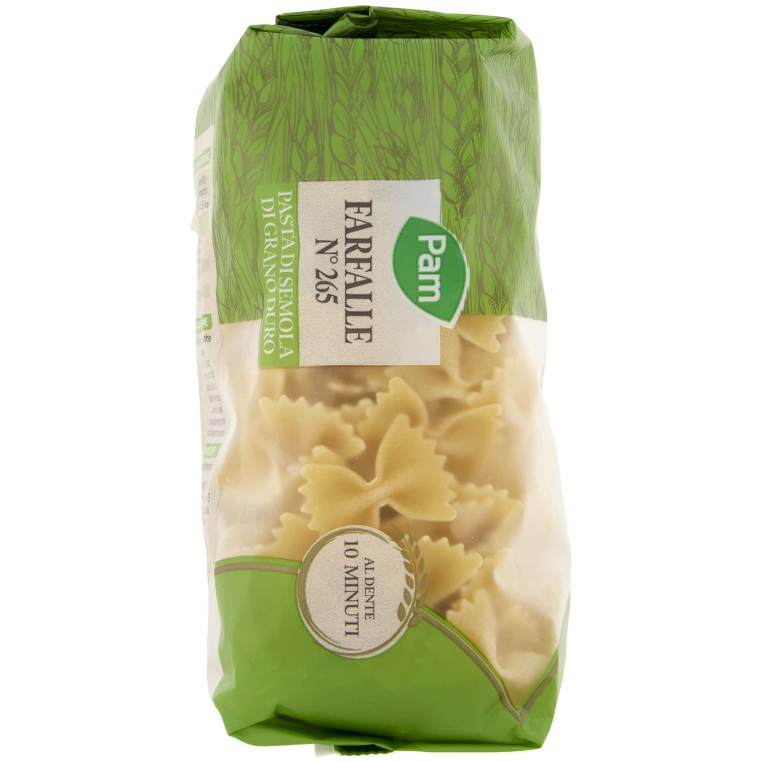 PAM Farfalle N° 265 Pasta di Semola di Grano Duro 500 g – immagine 4