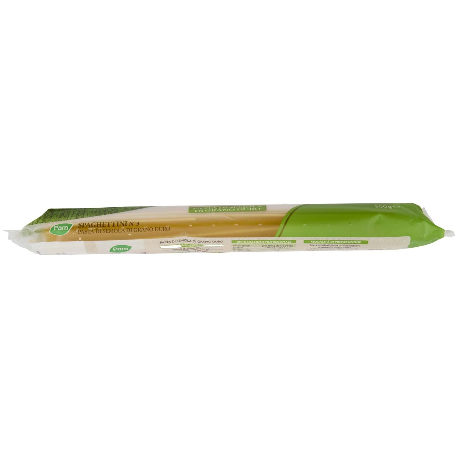 PAM Spaghettini N° 3 Pasta di Semola di Grano Duro 500 g – immagine 8