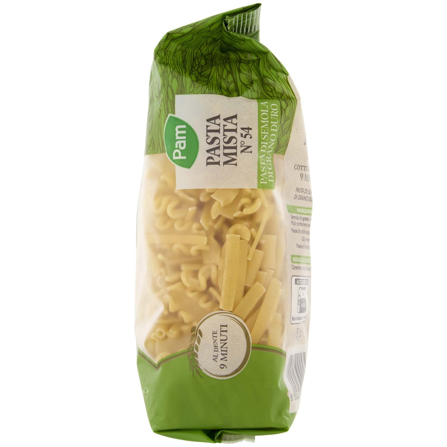 PAM Pasta Mista N° 54 Pasta di Semola di Grano Duro 500 g – immagine 6