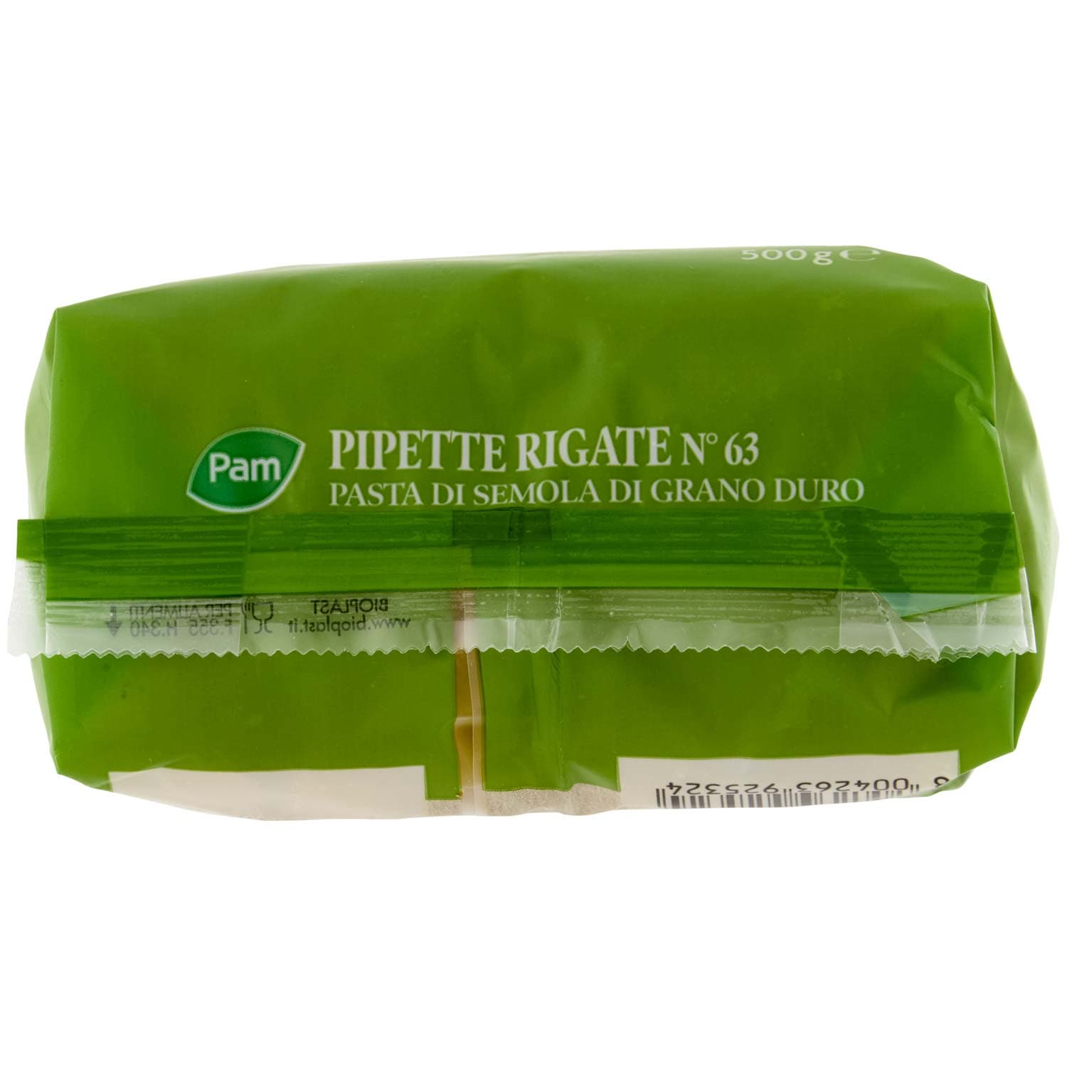 PAM Pipette Rigate N° 63 Pasta di Semola di Grano Duro 500 g – immagine 8