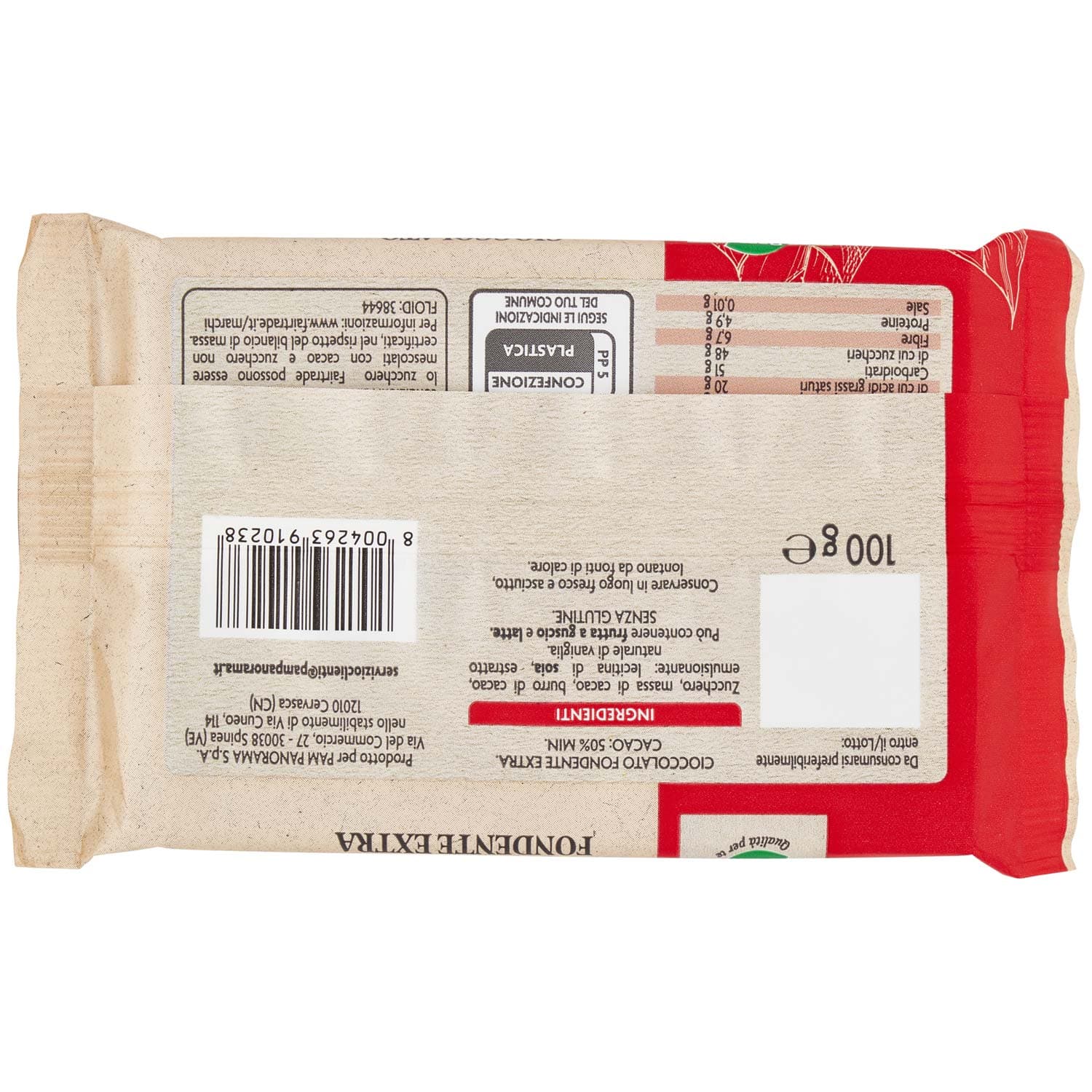 PAM Qualità per te Fondente Extra tavoletta di cioccolato 100 g – immagine 5