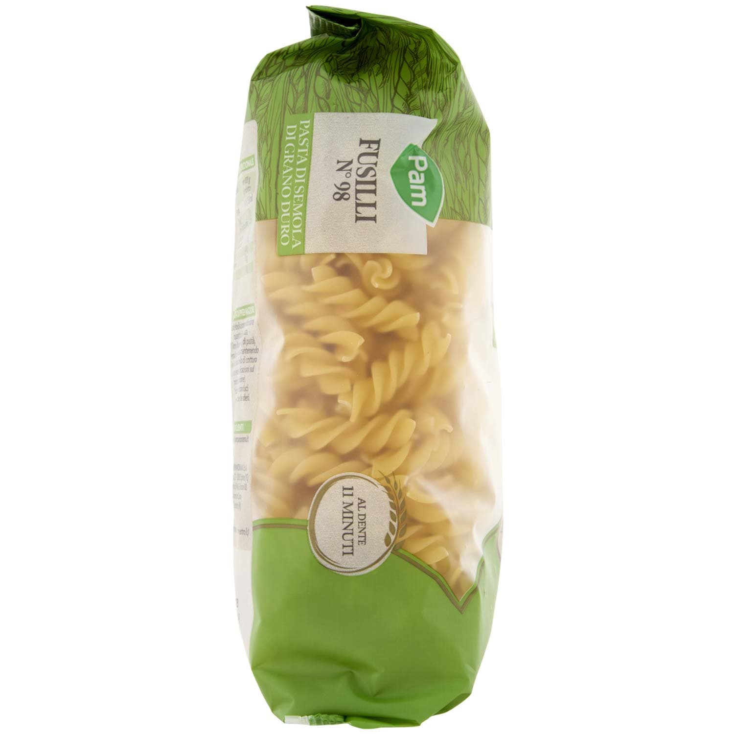 PAM Fusilli N° 98 Pasta di Semola di Grano Duro 500 g – immagine 4