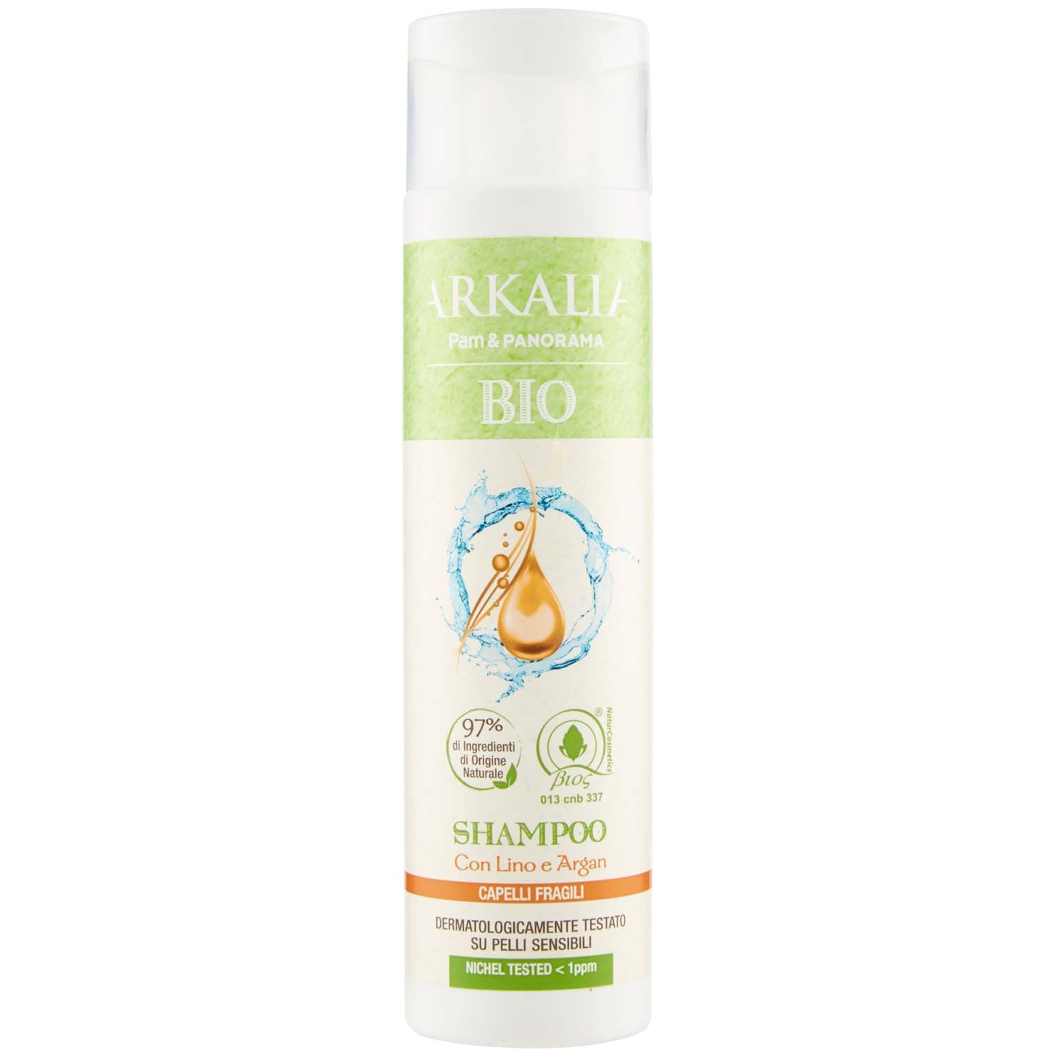 ARKALIA BIO Shampoo con Lino e Argan Capelli Fragili 250 ml – immagine 3