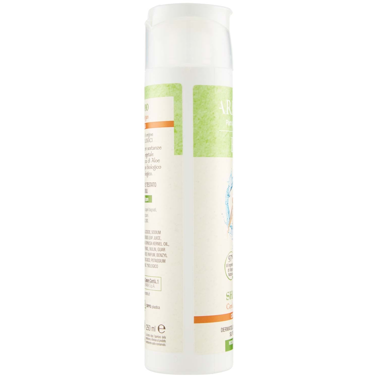 ARKALIA BIO Shampoo con Lino e Argan Capelli Fragili 250 ml – immagine 4