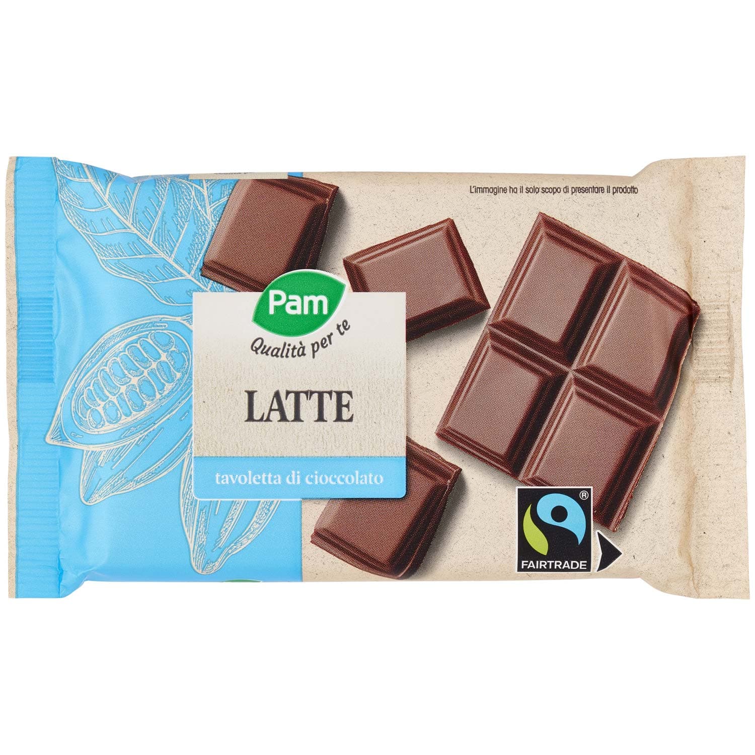PAM Qualità per te Latte tavoletta di cioccolato 100 g – immagine 3
