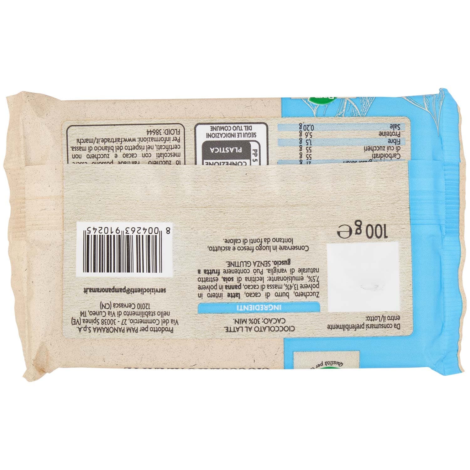 PAM Qualità per te Latte tavoletta di cioccolato 100 g – immagine 5