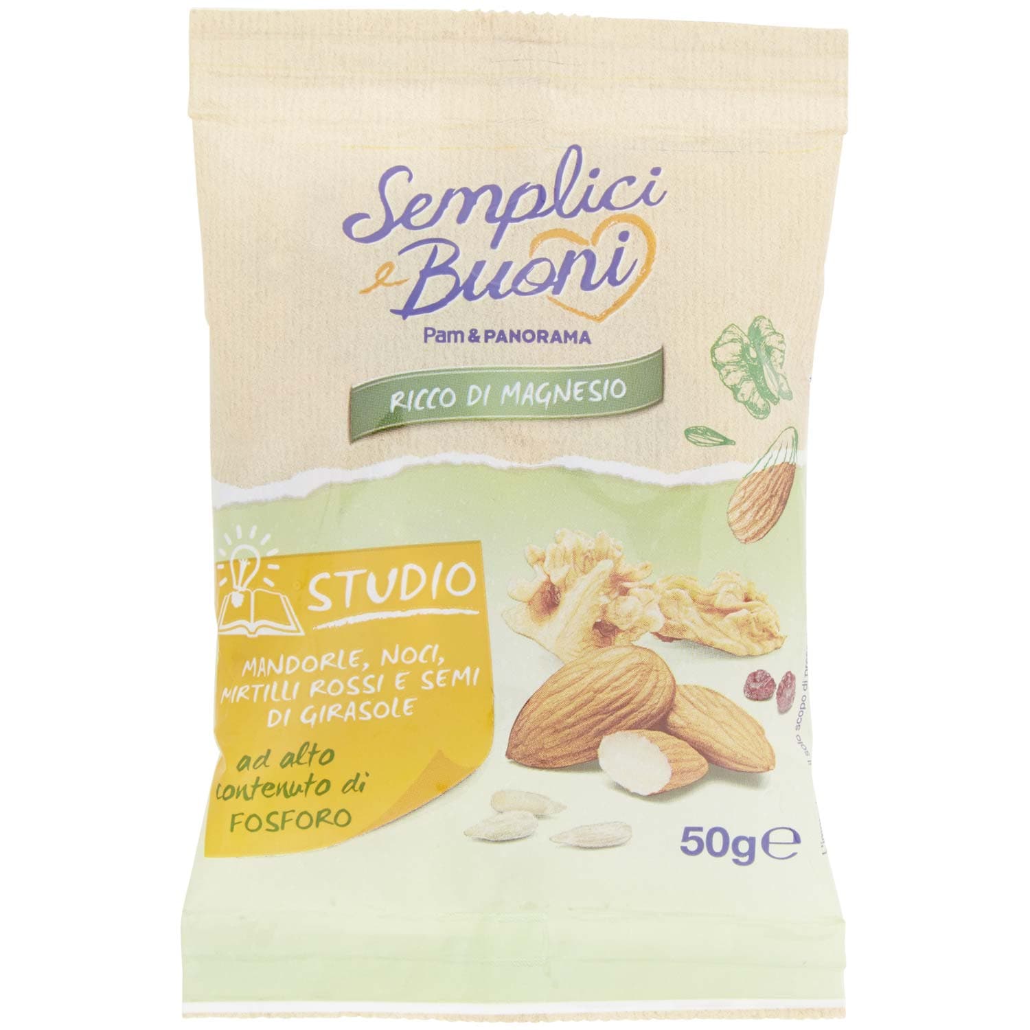SEMPLICI E BUONI Ricco di Magnesio Studio 50 g – immagine 3