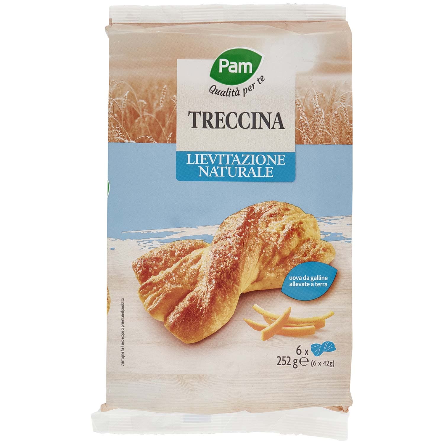 PAM PANORAMA Treccina 252g (42g x 6) – immagine 3