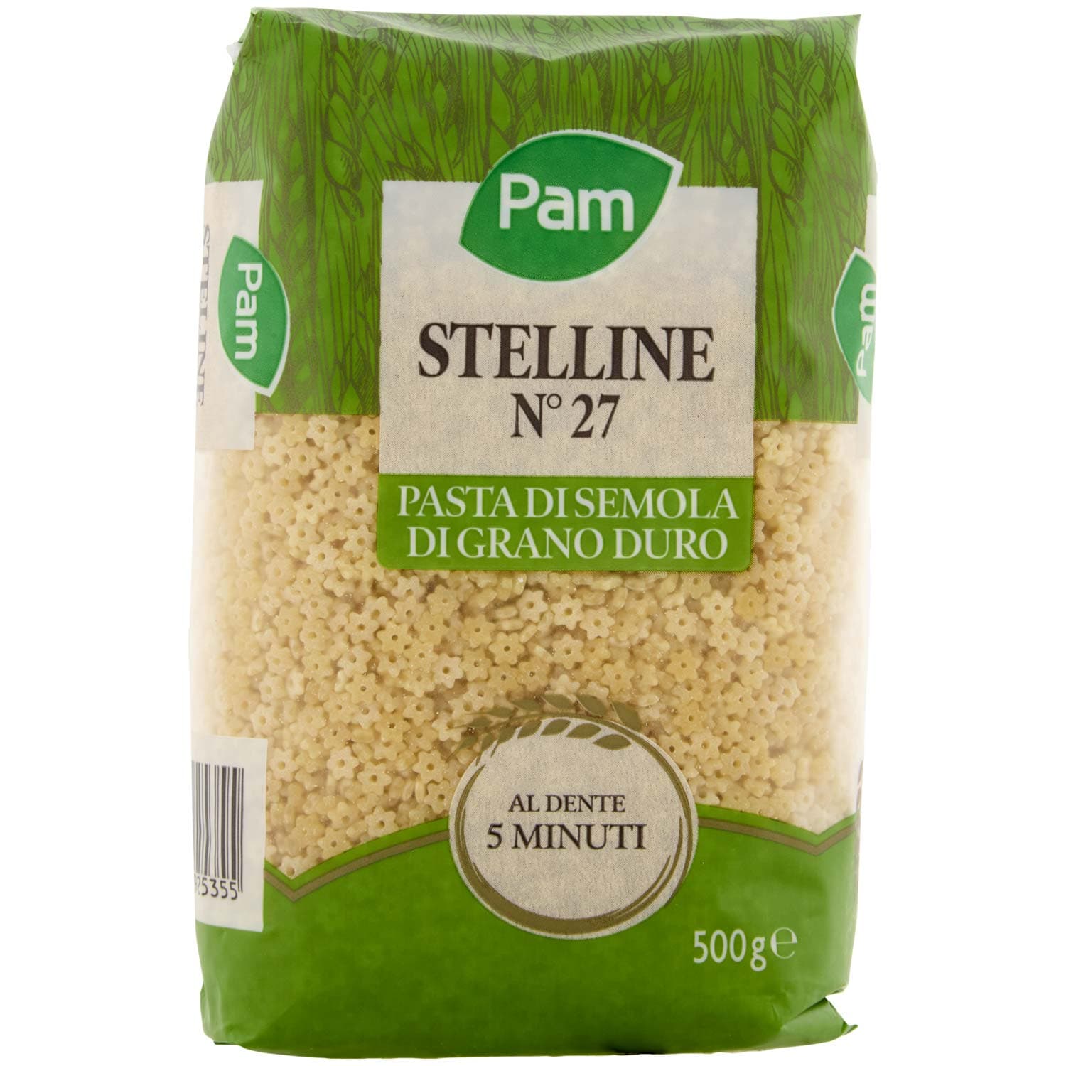 PAM Stelline N° 27 Pasta di Semola di Grano Duro 500 g – immagine 3