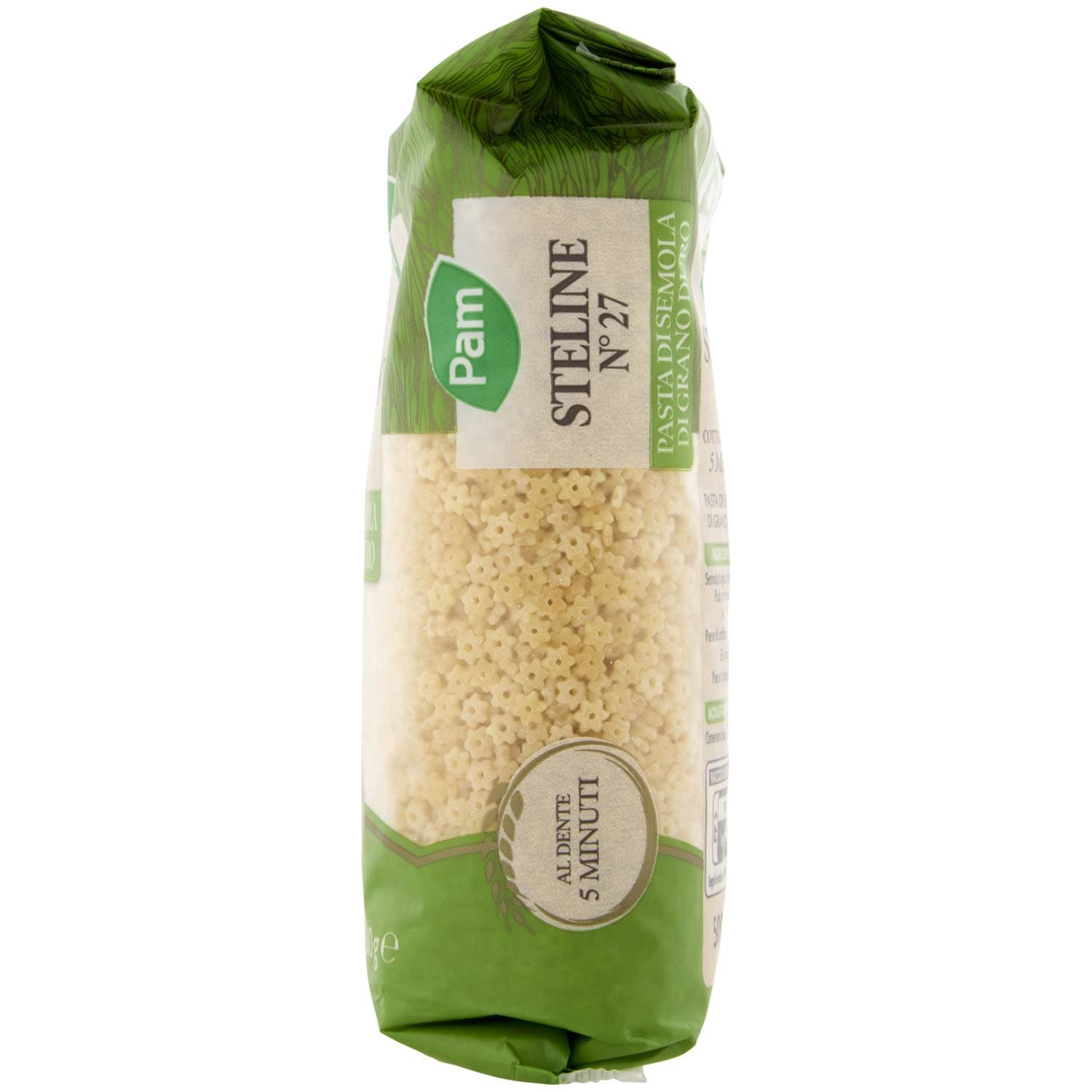 PAM Stelline N° 27 Pasta di Semola di Grano Duro 500 g – immagine 6