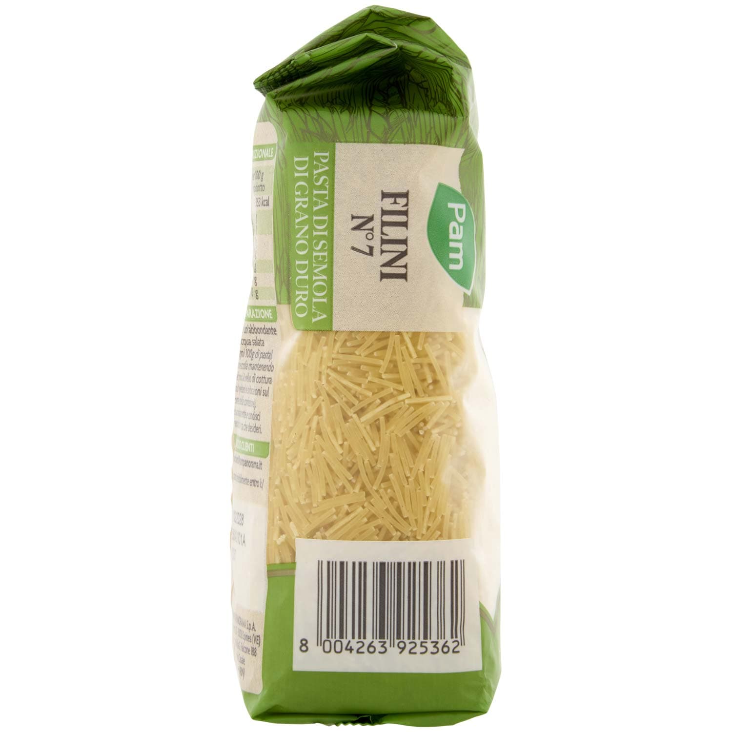 PAM Filini N° 7 Pasta di Semola di Grano Duro 500 g – immagine 4