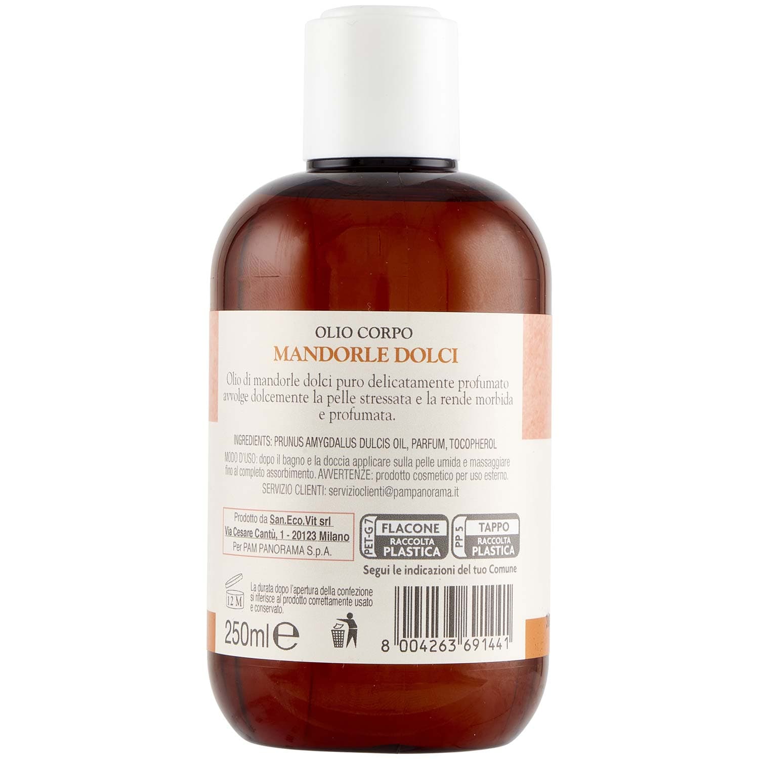 ARKALIA Olio Corpo Mandorle Dolci 250 ml – immagine 5